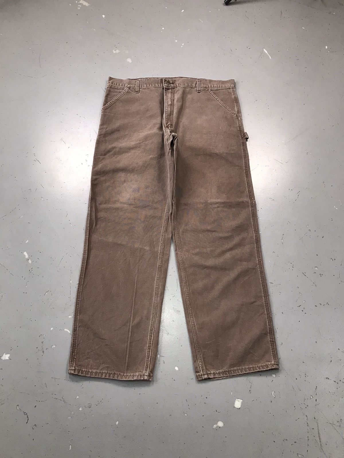 Carhartt 90s Vintage Carhartt B11 CHT carpenter denim Size US 42 / EU 58 - 1 Thumbnail