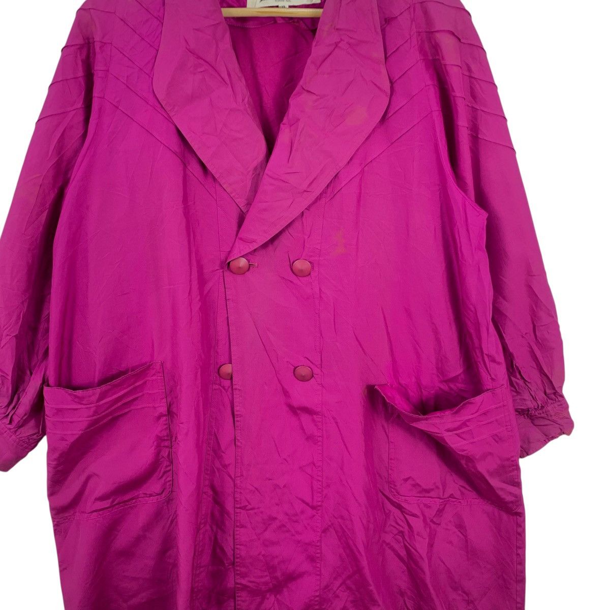 Vintage Vintage 70s MILAN D’OR ITALY Double Breasted Peacoat Jacket Size XXL / US 16-18 / IT 52-54 - 5 Thumbnail
