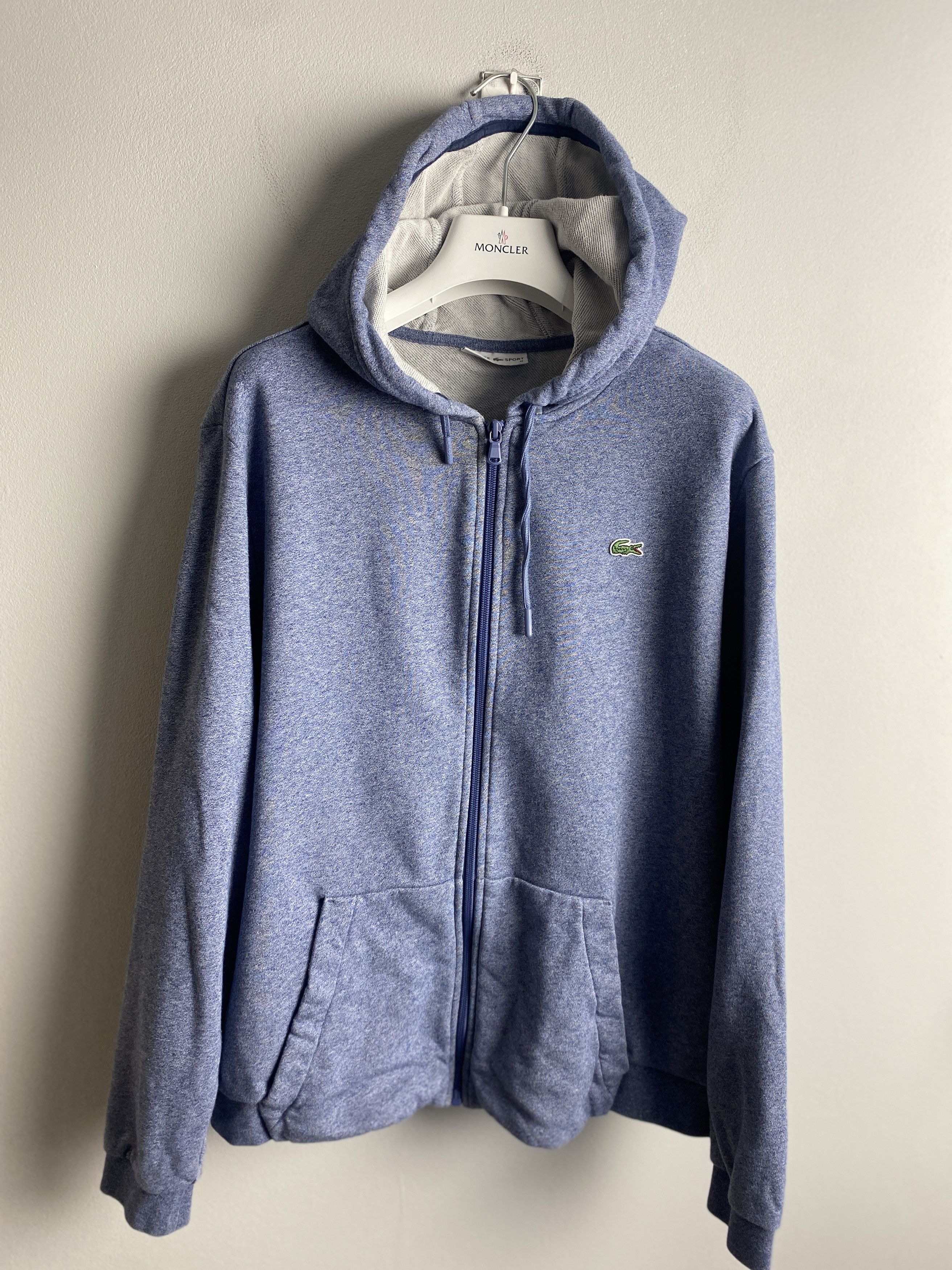 Lacoste Lacoste zip-up hoodie small logo casual Size L / US 10 / IT 46 - 1 Thumbnail