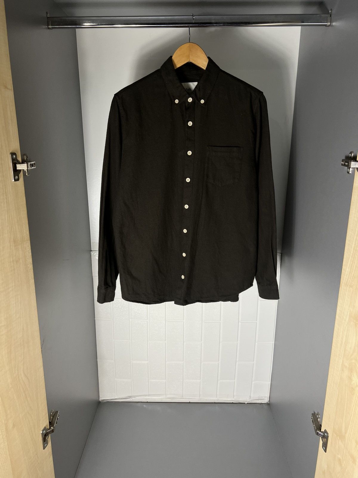 Folk VINTAGE FOLK CLASSIC DESIGNER SHIRT CASUAL JAPAN STYLE Y2K Size US S / EU 44-46 / 1 - 6 Thumbnail