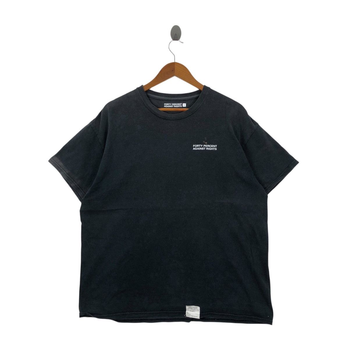 FPAR FPAR Media Guerrilla T-Shirt Distressed Indigo Size US XL / EU 56 / 4 - 1 Thumbnail