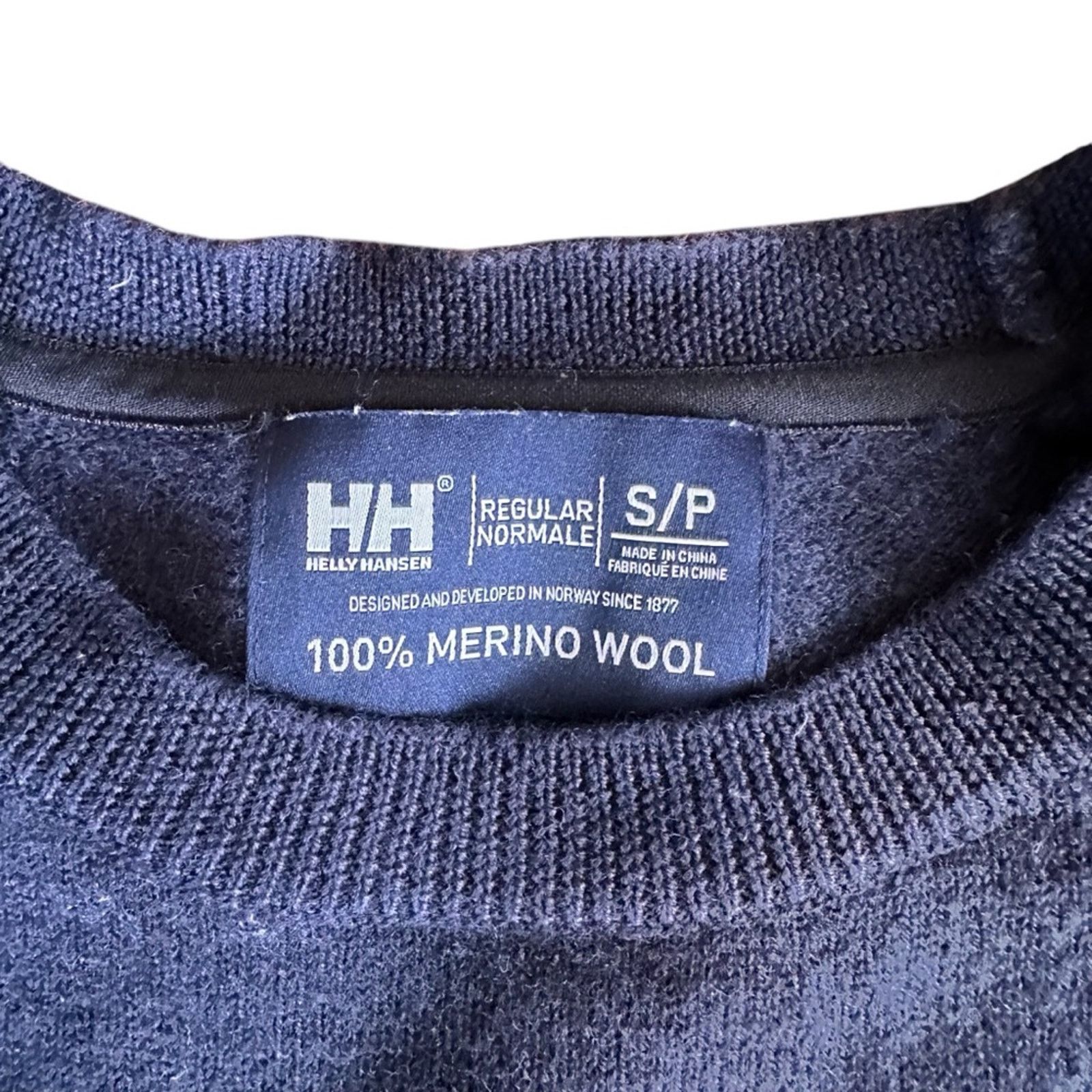 Helly Hansen Helly Hansen Striped Merino Wool Sweater – Blue/White Size S / US 4 / IT 40 - 2 Thumbnail