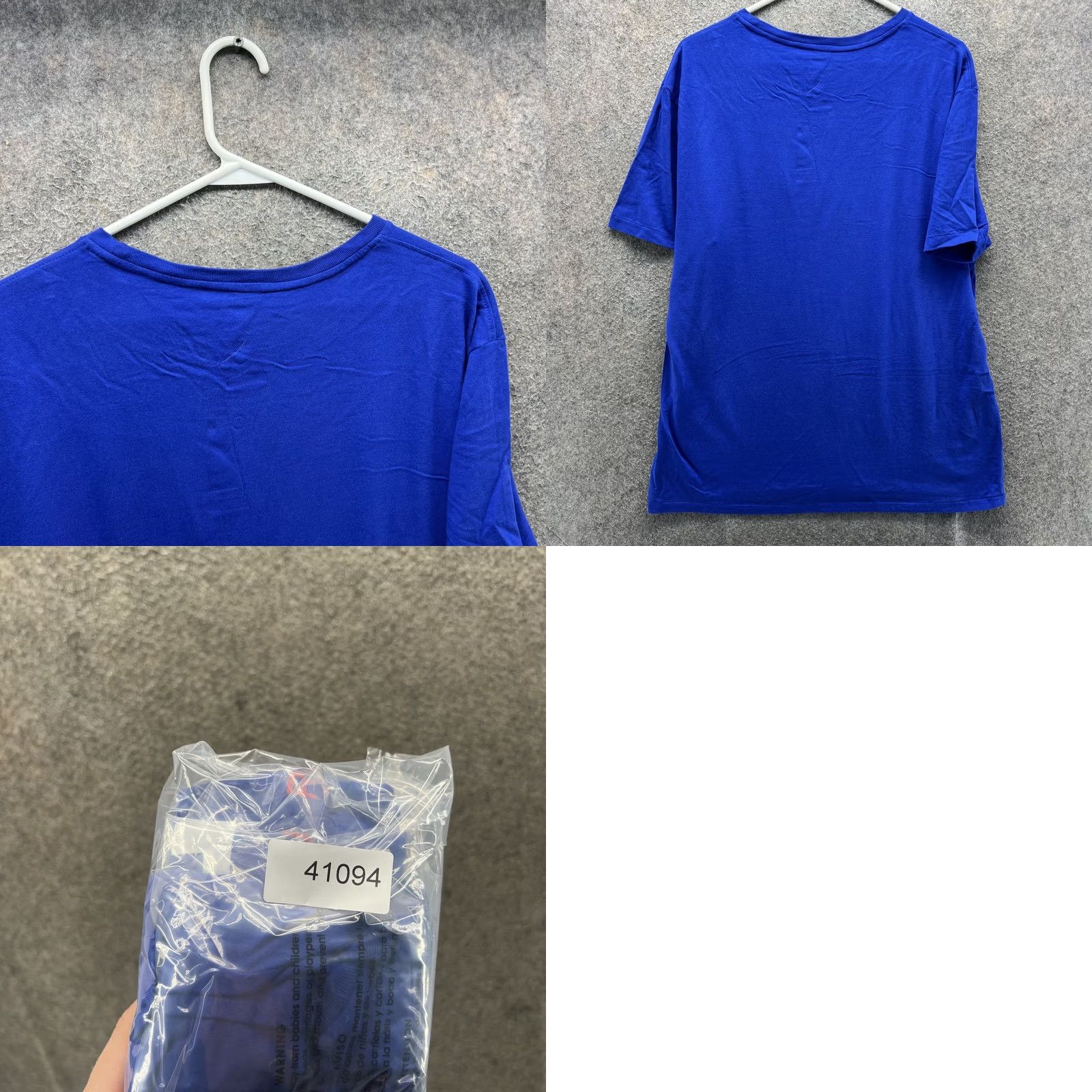 Polo Ralph Lauren Polo Ralph Lauren Shirt Mens Large Blue Polo Logo Graphic Tee Tagless Crew Neck Short Sleeve Size US L / EU 52-54 / 3 - 8 Thumbnail