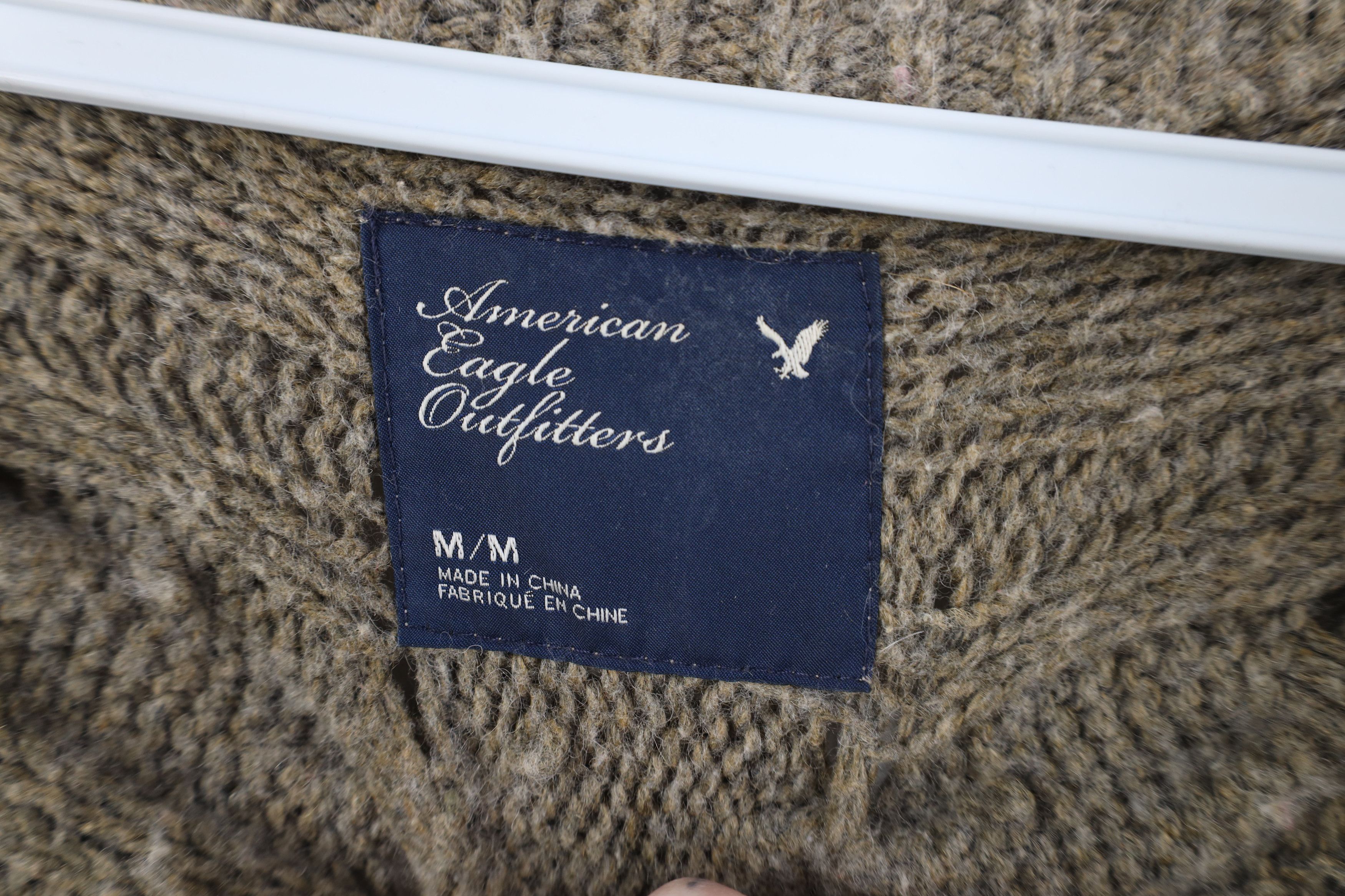 American Eagle Outfitters Vintage 90s Y2K American Eagle Babydoll Cardigan Sweater Size M / US 6-8 / IT 42-44 - 10 Thumbnail