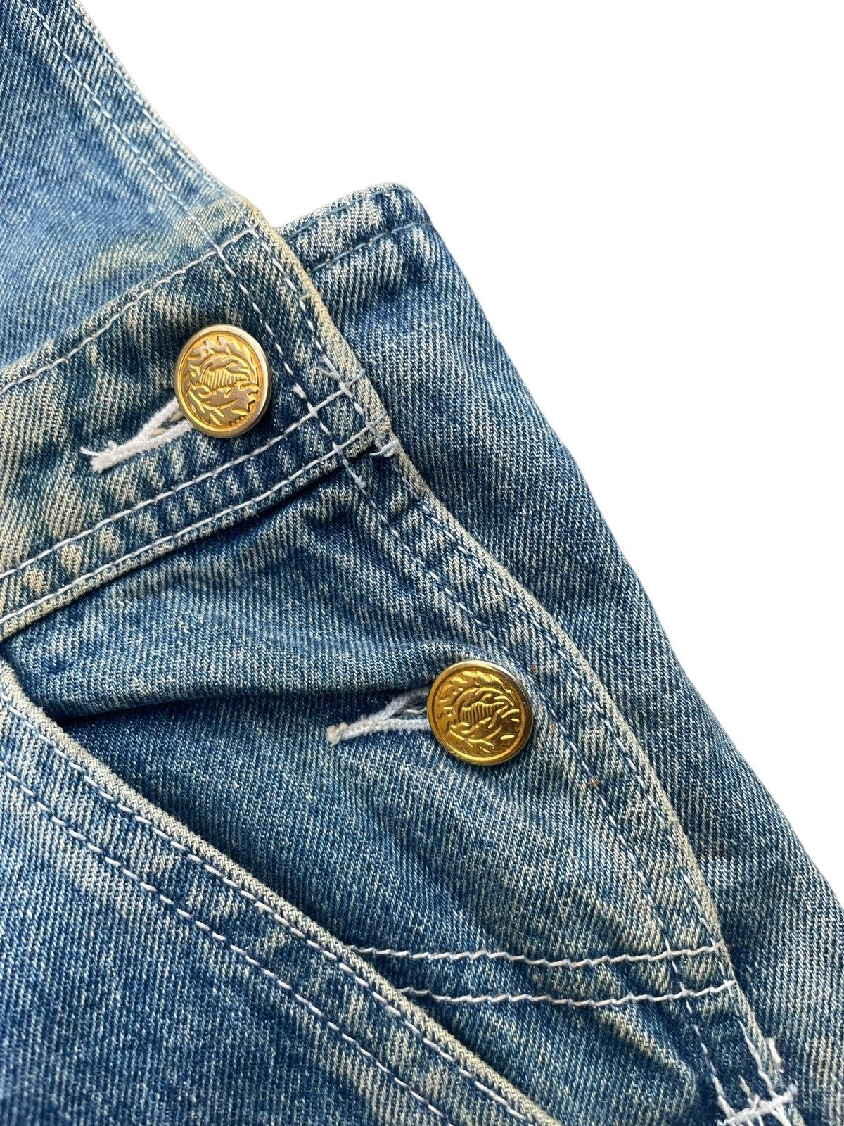 Japanese Brand × Vintage Vintage Gold Rush Denim Overalls Size US 32 / EU 48 - 7 Thumbnail