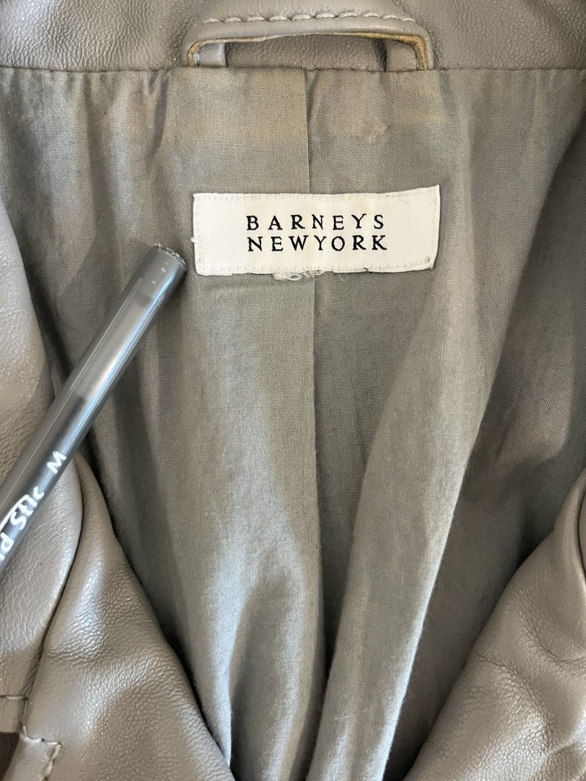 Barneys New York Barney’s New York leather jacket Size L / US 10 / IT 46 - 3 Thumbnail