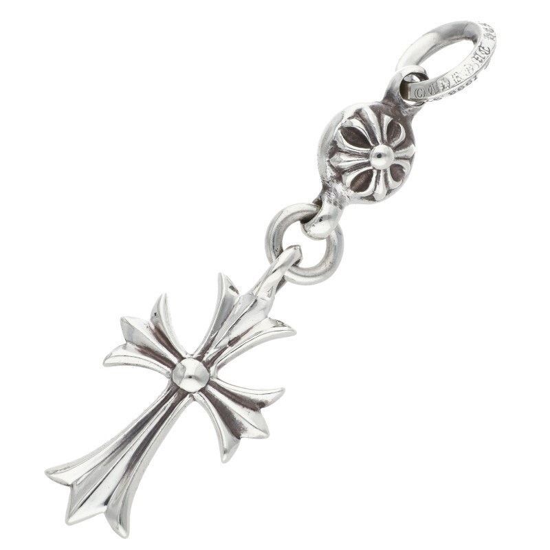 Chrome Hearts Chrome Hearts Tiny Cross Charm Silver Necklace Size ONE SIZE - 1 Thumbnail