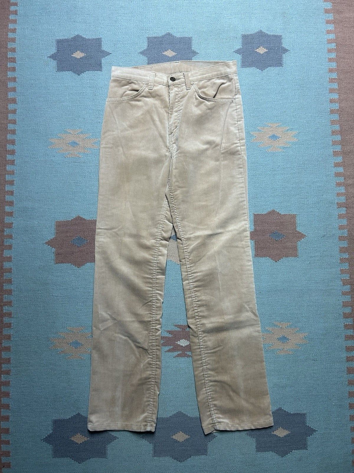 Vintage Vtg 70s gap pioneer corduroy pants straight western 30x31 Size US 30 / EU 46 - 5 Thumbnail