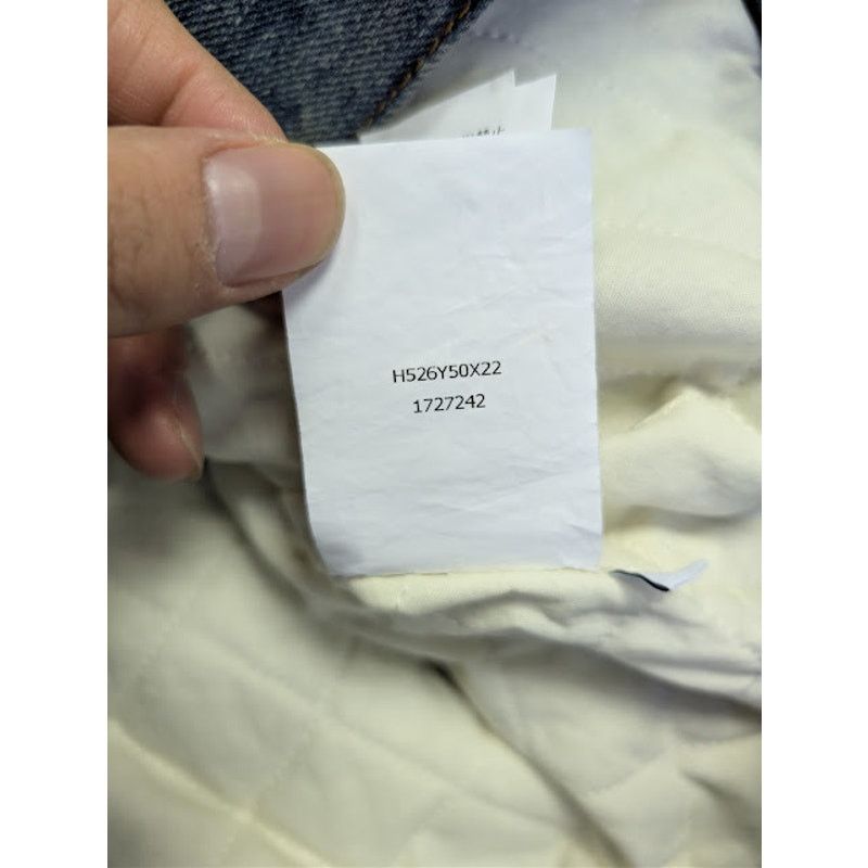 Loewe o1rshd1 Sketch Print Denim Jacket in Mid Blue Size US M / EU 48-50 / 2 - 22 Thumbnail