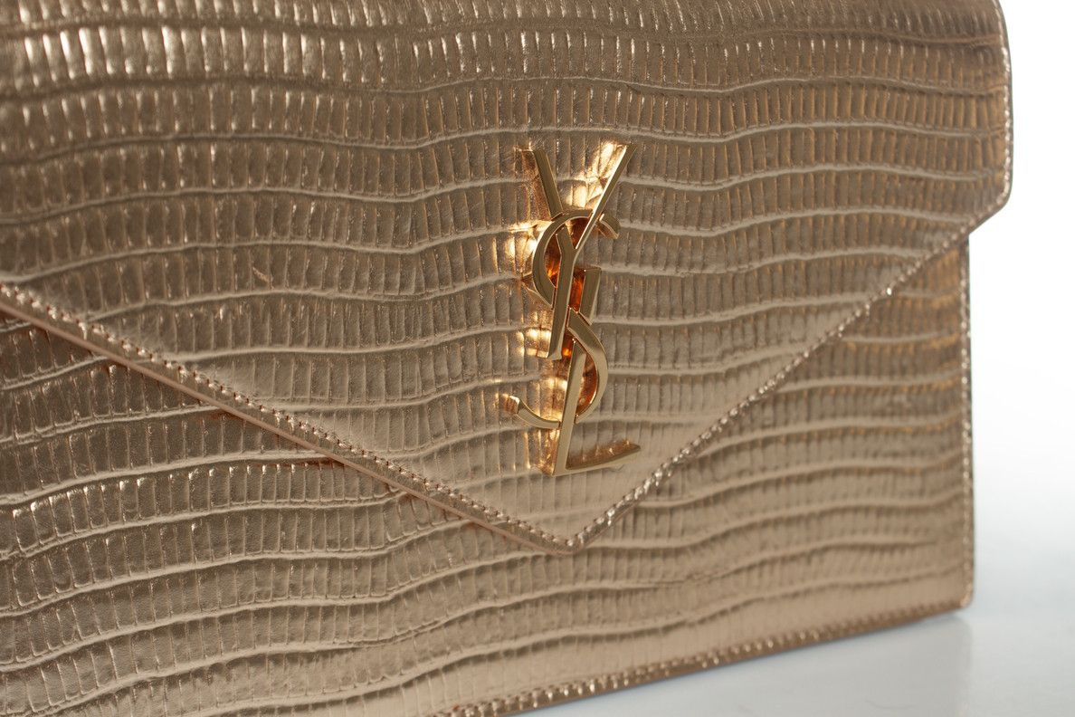 Saint Laurent Paris Saint Laurent, metallic wallet on a chain Size ONE SIZE - 7 Thumbnail