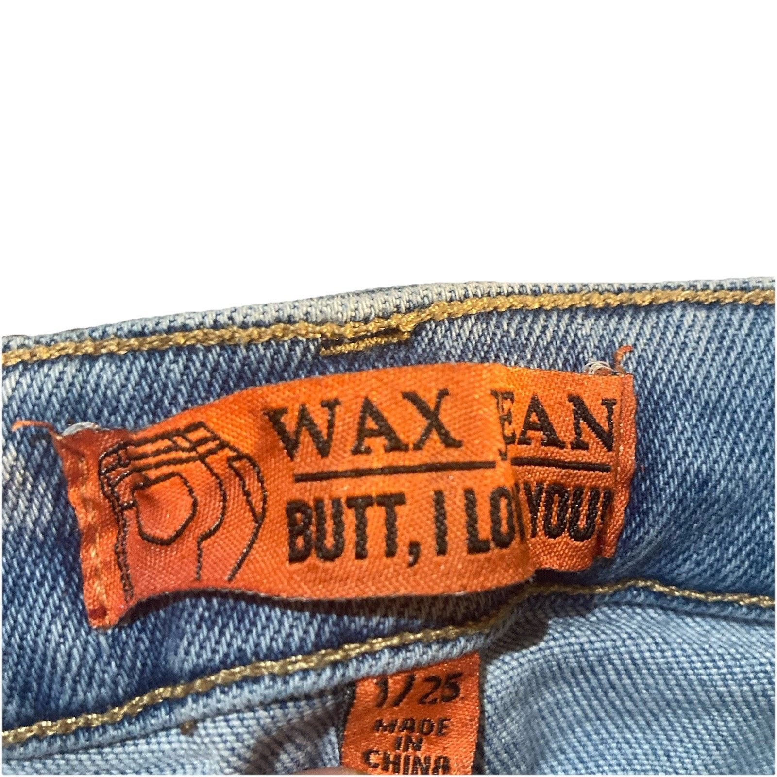 Other Wax Jean Butt Women's Wash Blue Jeans Denim Skinny Jean Sz 1 Size 26" / US 2 / IT 38 - 3 Thumbnail