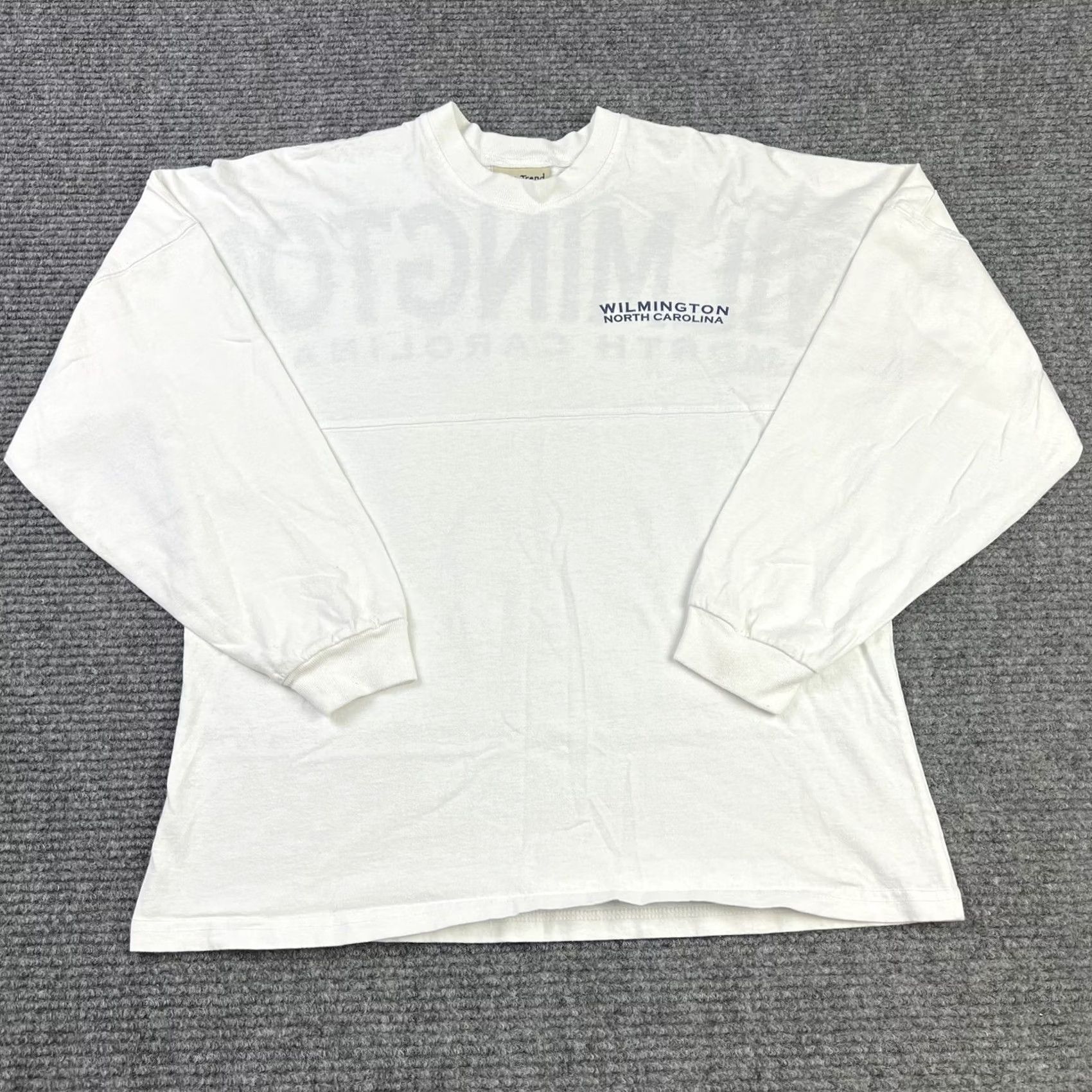 Vintage VINTAGE West Trend Wilmington NC White Long Sleeve Shirt Womens Small Size S / US 4 / IT 40 - 3 Thumbnail