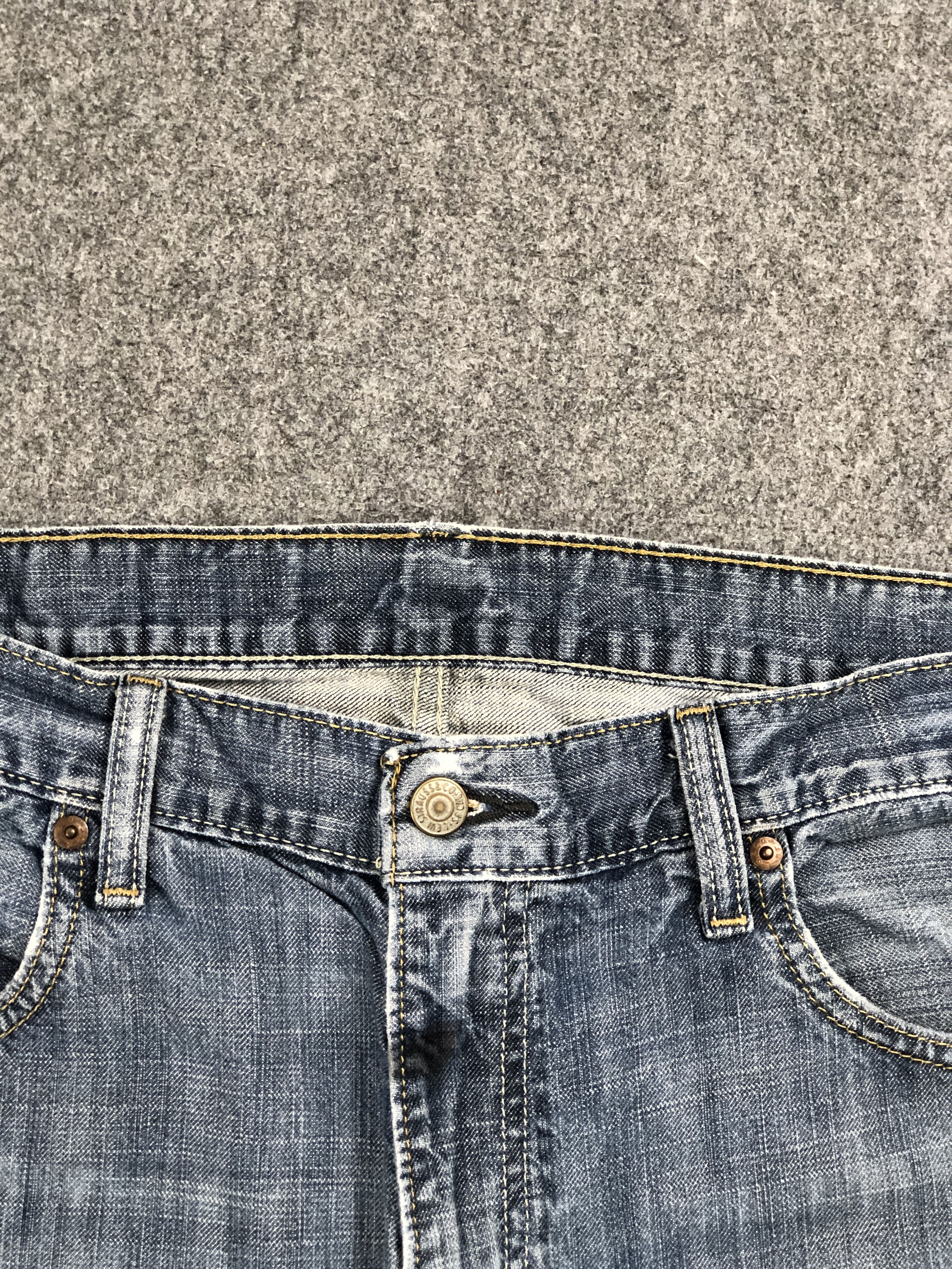 Levi's Faded Blue Vintage Levis 569 Loose Jeans DP2291 Size US 34 / EU 50 - 7 Thumbnail