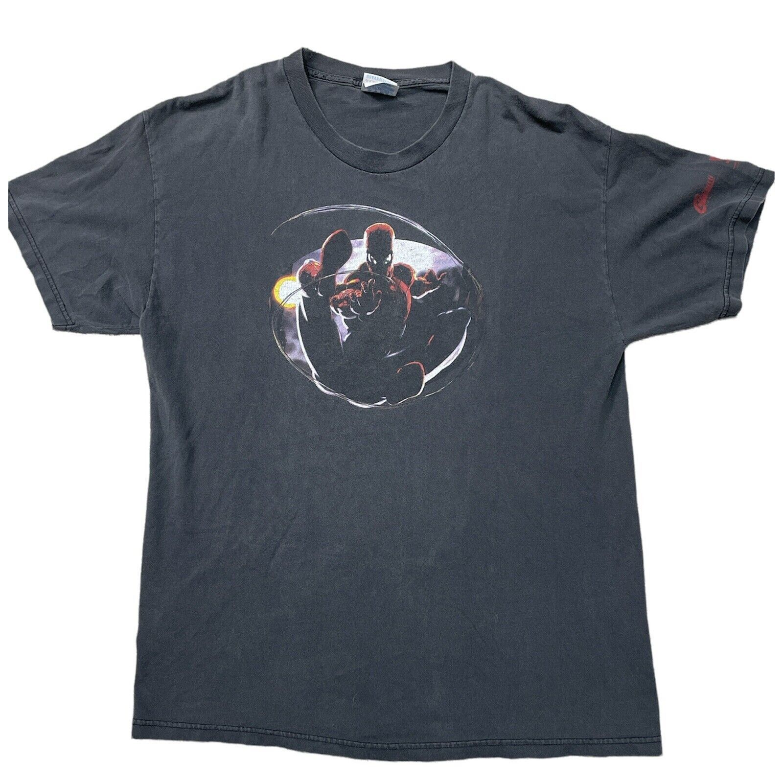 Vintage 2002 Spiderman Graphitti Designs Marvel T-Shirt. L