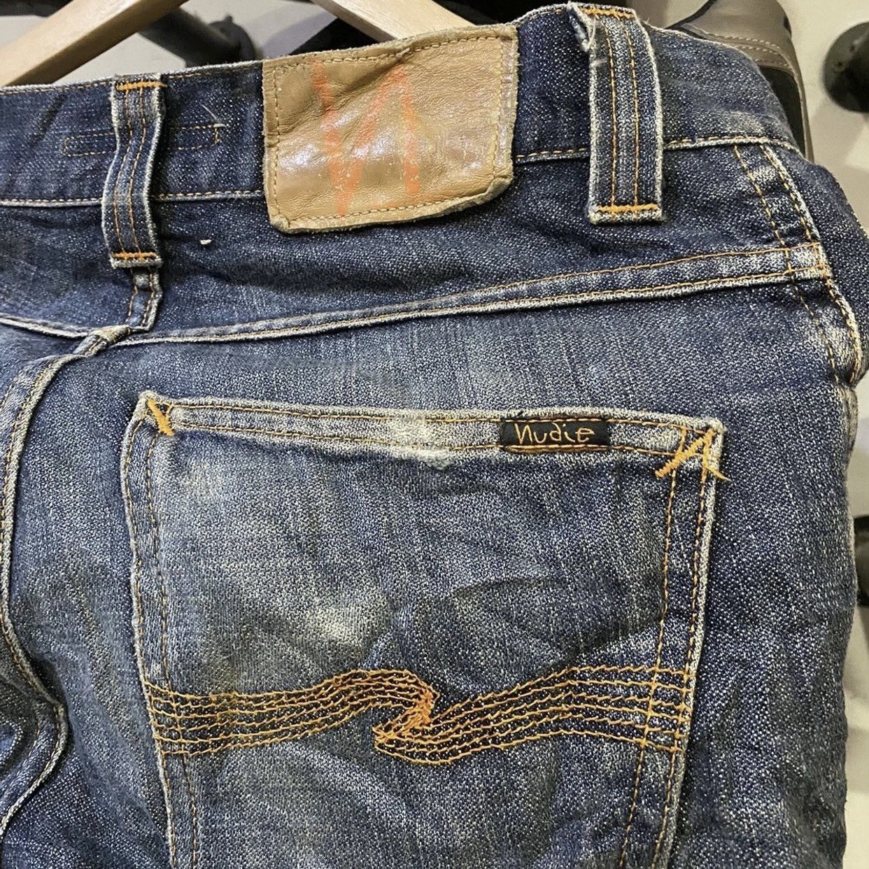 Nudie Jeans "Skinny Fit" / Black Wash / 28x30 Size US 28 / EU 44 - 6 Thumbnail