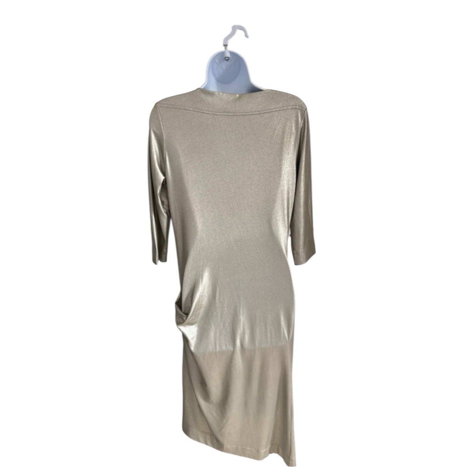 Vivienne Westwood Vivienne Westwood Anglomania Asymmetrical Metallic Dress Size M / US 6-8 / IT 42-44 - 2 Thumbnail