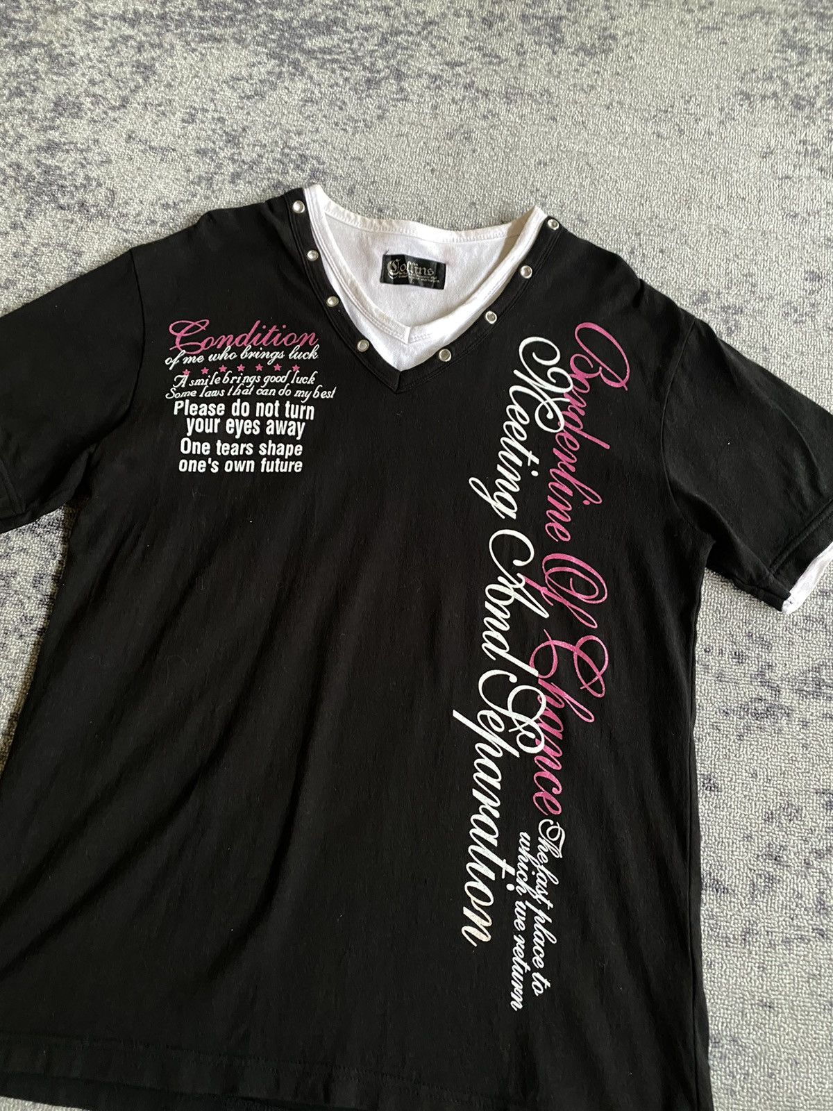 Hysteric Glamour × If Six Was Nine × Japanese Brand Y2k Collins ifsixwasnine style tshirt Size US L / EU 52-54 / 3 - 2 Thumbnail