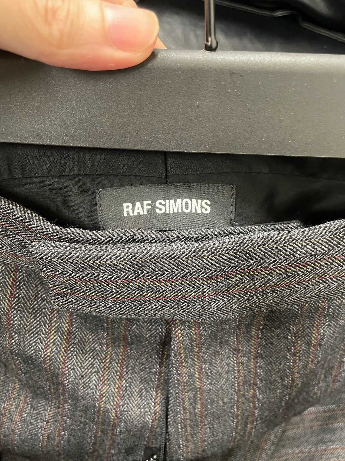 Raf Simons Raf Simons 19SS Crystal Wool Trousers Size US 34 / EU 50 - 5 Thumbnail