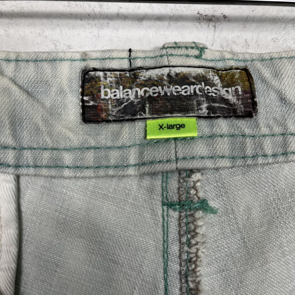 Japanese Brand Vintage Balance Wear Design Short Denim Size US 34 / EU 50 - 17 Thumbnail
