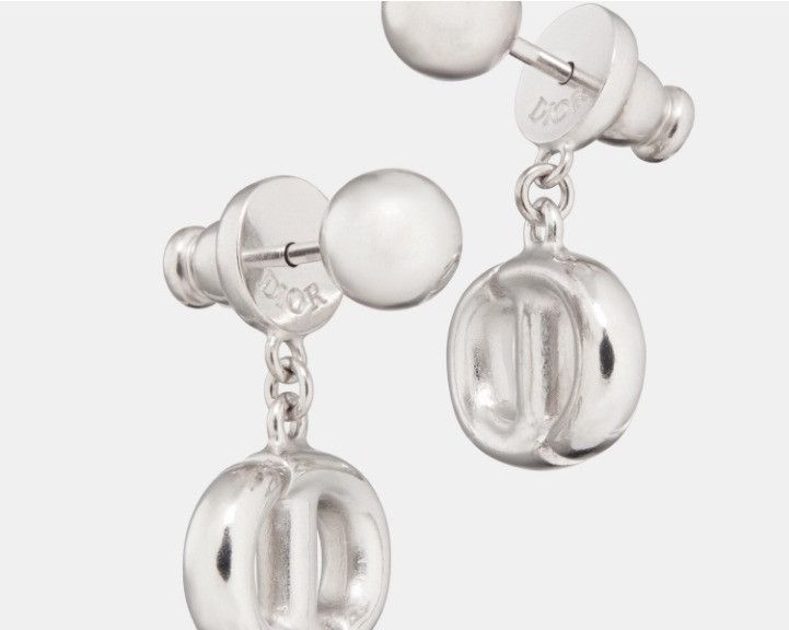 Dior o1w1db10325 Size: OS / E1812 Earrings in Silver Size ONE SIZE - 4 Thumbnail