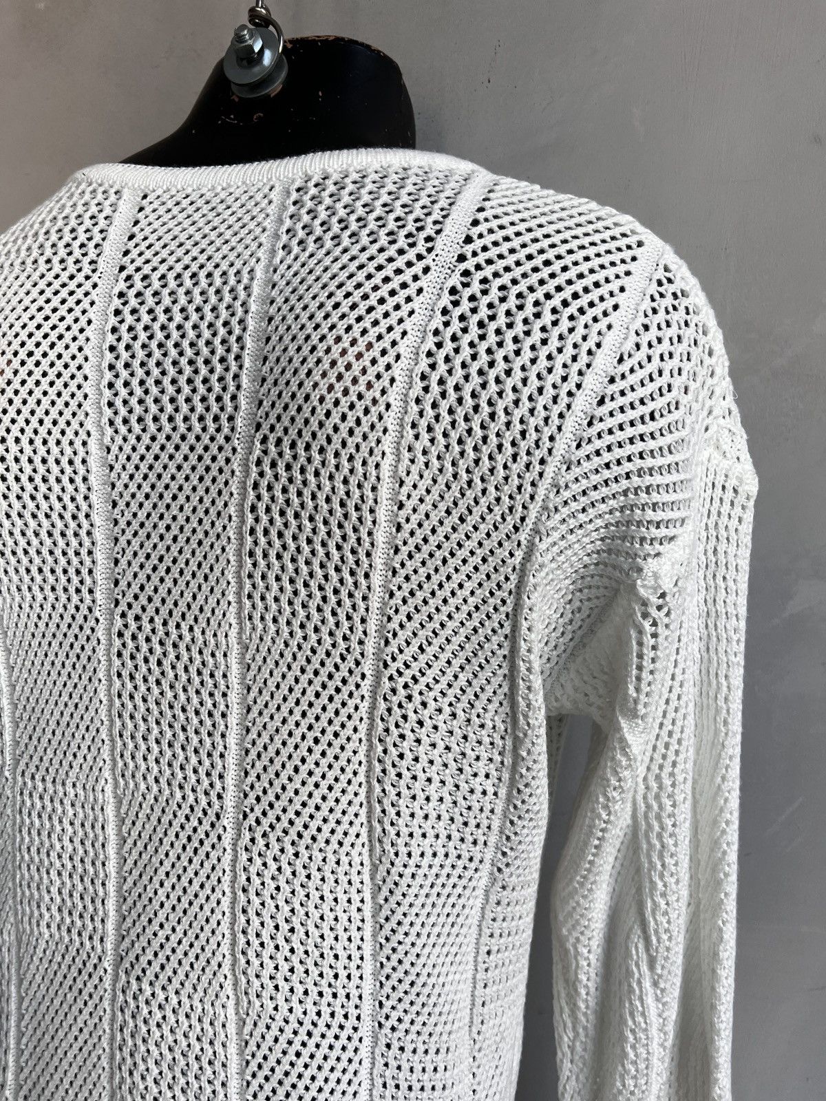 Diesel Mesh top sweater JpG style japanese diesel hype y2k Size US M / EU 48-50 / 2 - 7 Thumbnail
