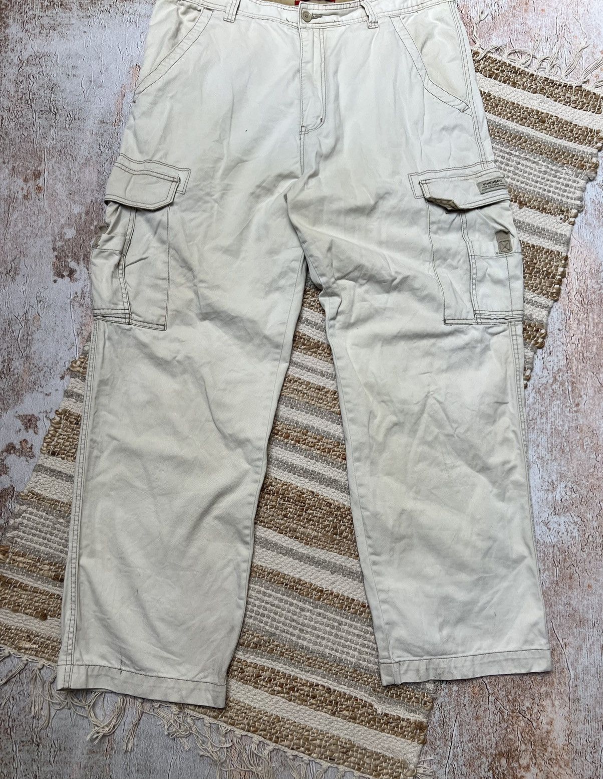 Japanese Brand Vintage Japanese heavy cargo pants Size US 36 / EU 52 - 2 Thumbnail