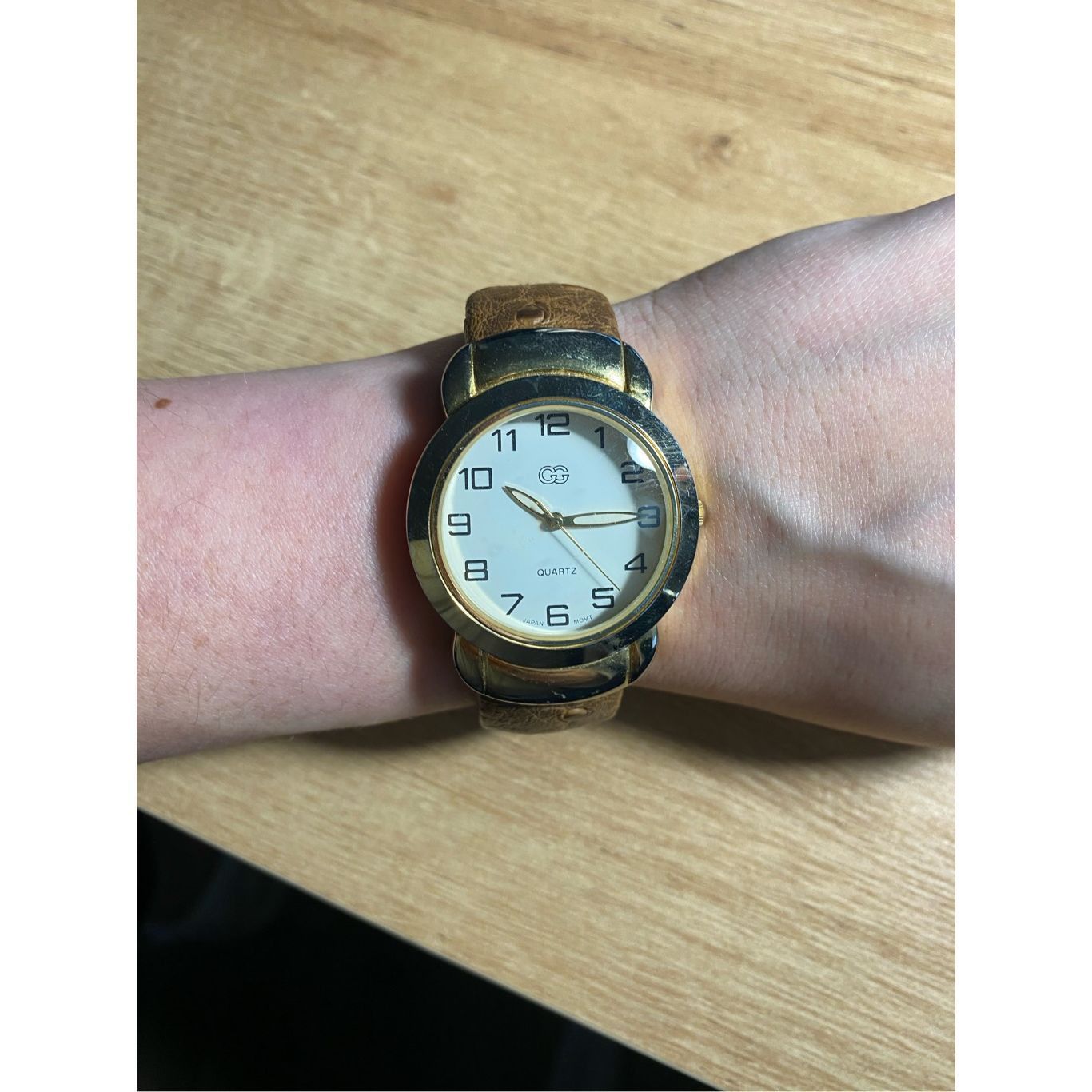 Other GG Ostrich-Like Leather Wristwatch Watch Size ONE SIZE - 5 Thumbnail