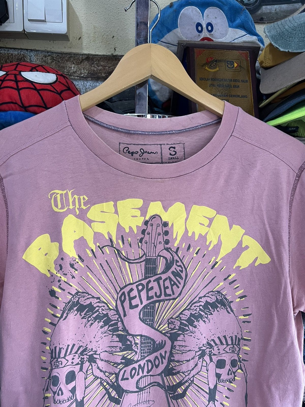 Pepe Jeans 🔥Pepe Jeans The Home of Raw Music Tee Size US S / EU 44-46 / 1 - 3 Thumbnail