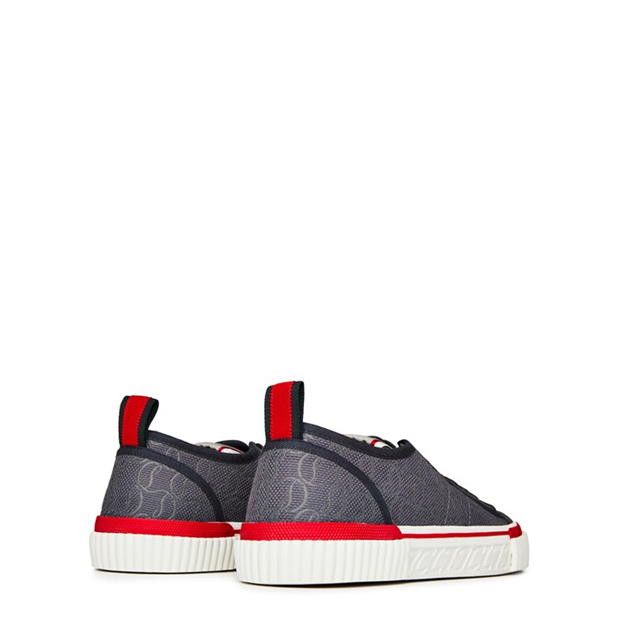 Christian Louboutin Pedro Logo-Jacquard Canvas Sneakers Size US 10 / EU 43 - 5 Thumbnail