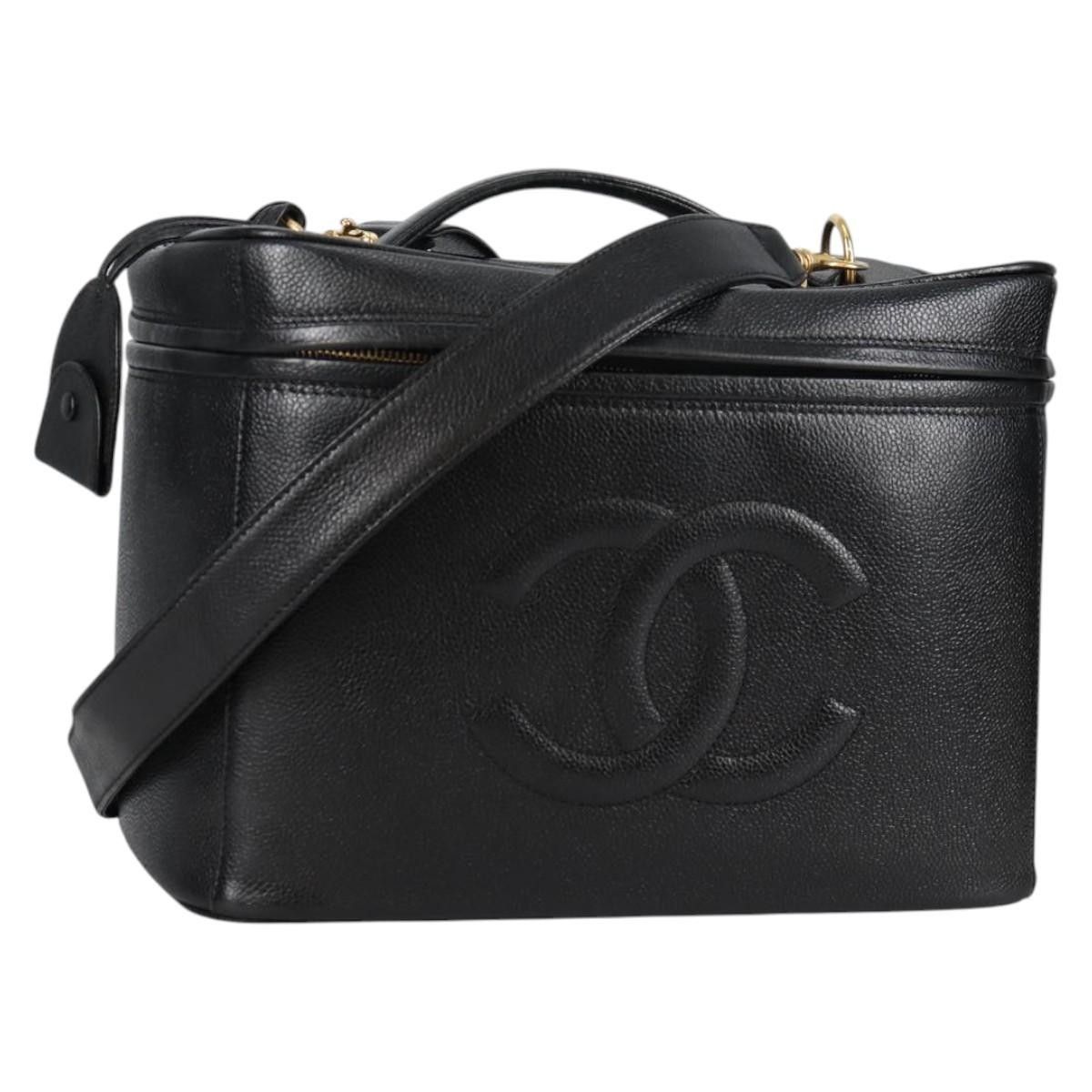 Chanel Chanel Vintage Timeless Vanity Case Caviar Size ONE SIZE - 1 Thumbnail