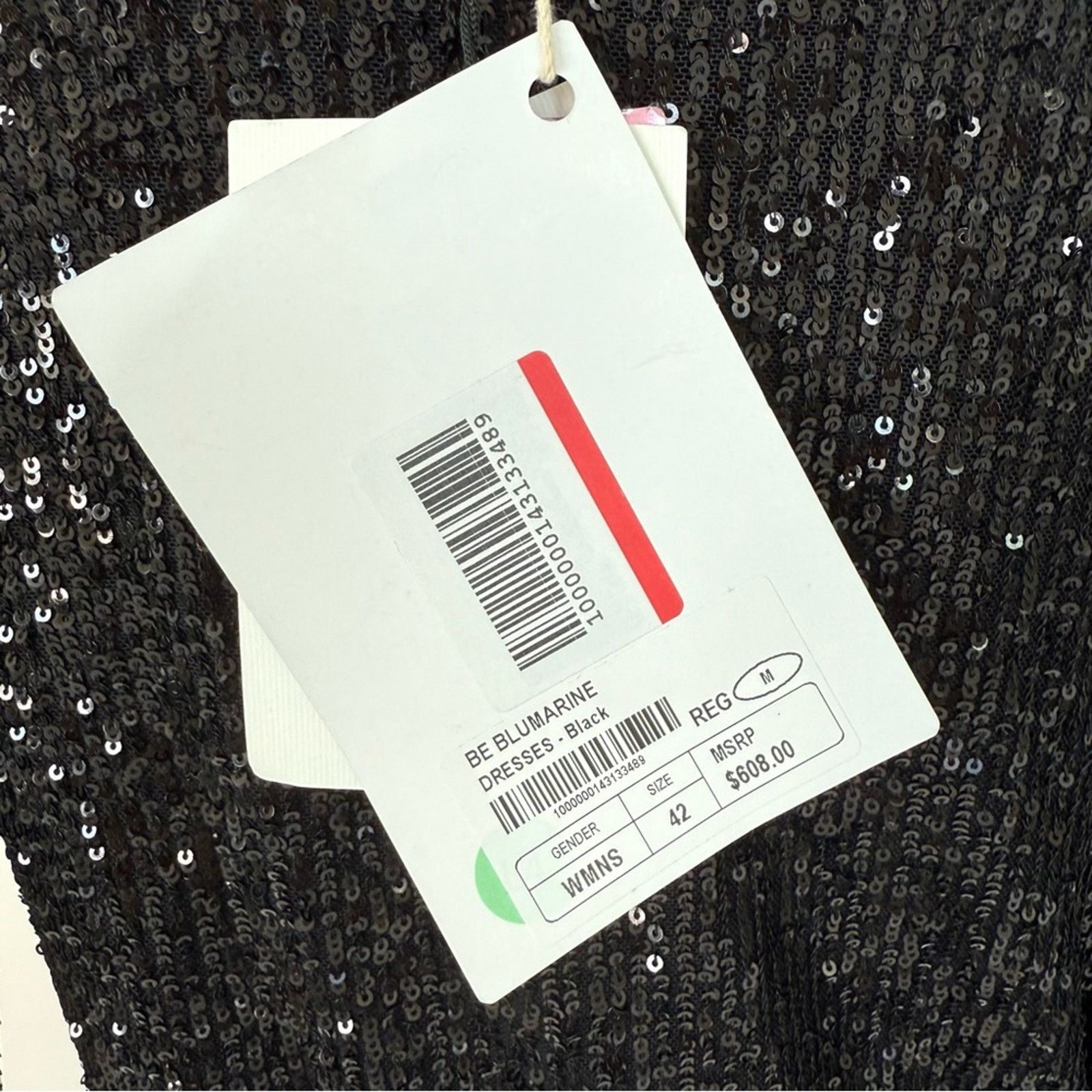 Blumarine NWT!!! Blumarine sequins women dress size M Retail 608$ Size M / US 6-8 / IT 42-44 - 6 Thumbnail
