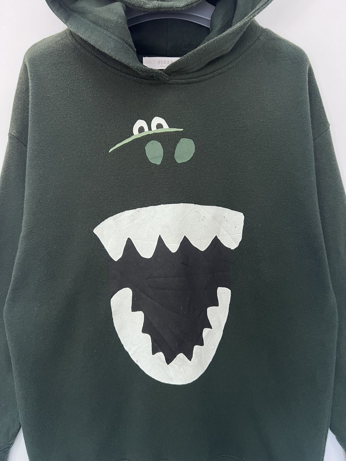 Anime × Cartoon Network × Disney 🔥 PiXar Disney Hoodie in Green color - M Size US M / EU 48-50 / 2 - 4 Thumbnail