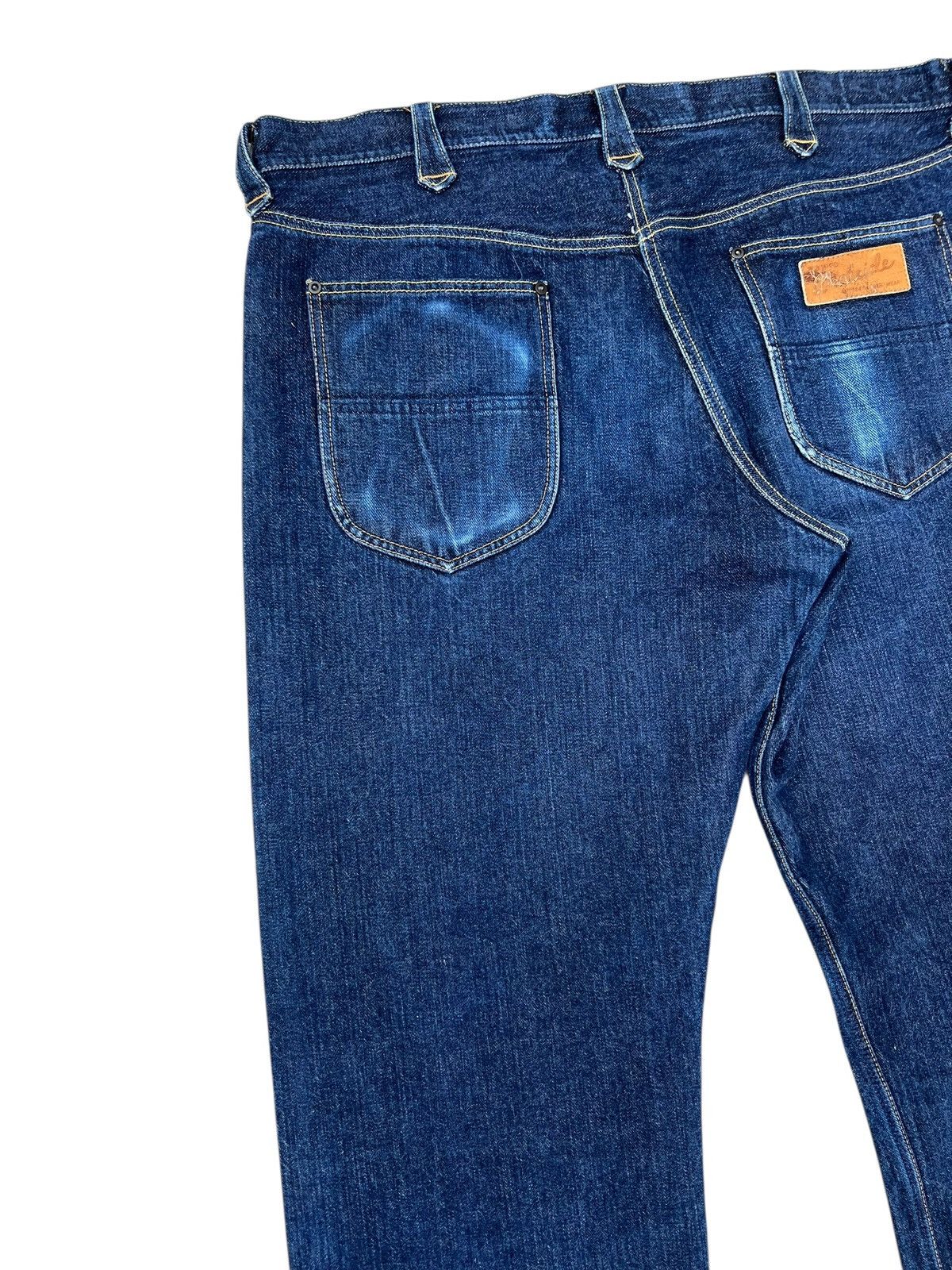 WEST RIDE West Ride Cycle Togs Japan Fade Blue Denim Selvedge Jeans Size US 38 / EU 54 - 14 Thumbnail