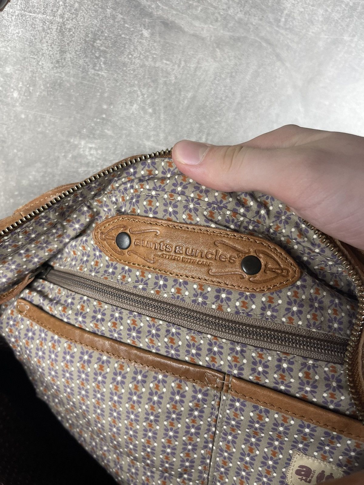 Genuine Leather Aunts Uncles Brown Leather Hobo Shoulder Vintage Slouchy Bag Size ONE SIZE - 14 Thumbnail