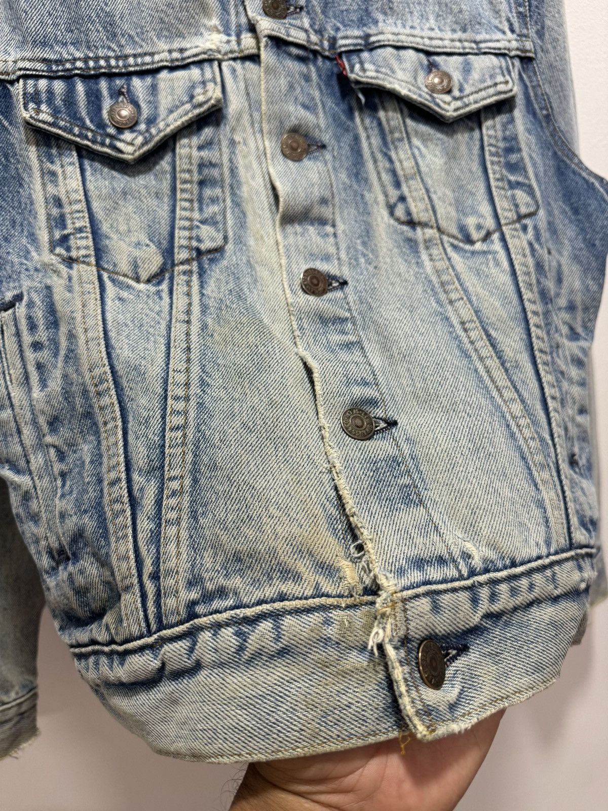 Levi's × Levi's Vintage Clothing × Vintage VINTAGE 80s LEVIS 70706-0216 STAMP 698 TRUCKER DENIM JACKET Size US S / EU 44-46 / 1 - 9 Thumbnail