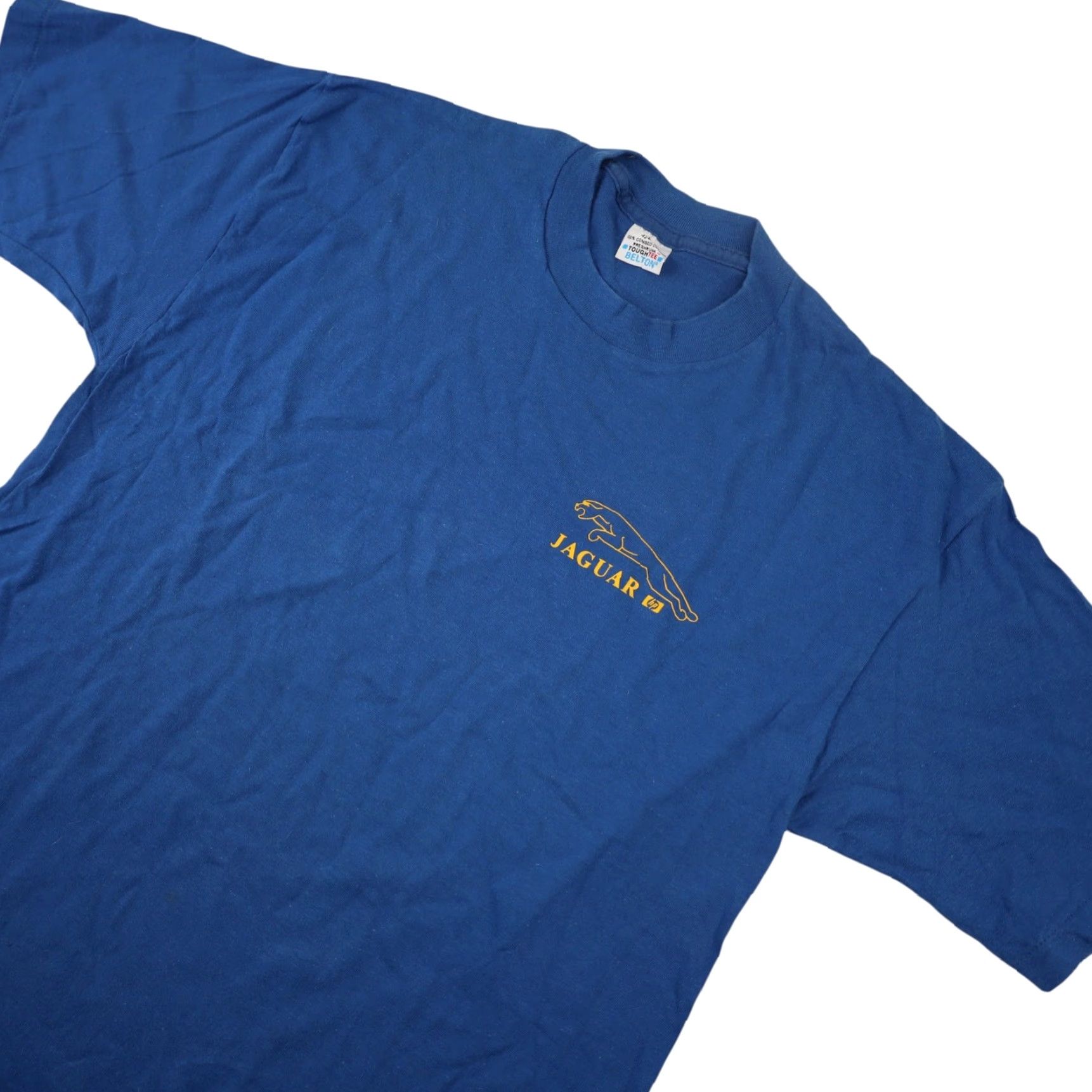 Vintage VINTAGE Jaguar x HP Graphic T Shirt Blue Large Mens 80s Size US L / EU 52-54 / 3 - 2 Thumbnail