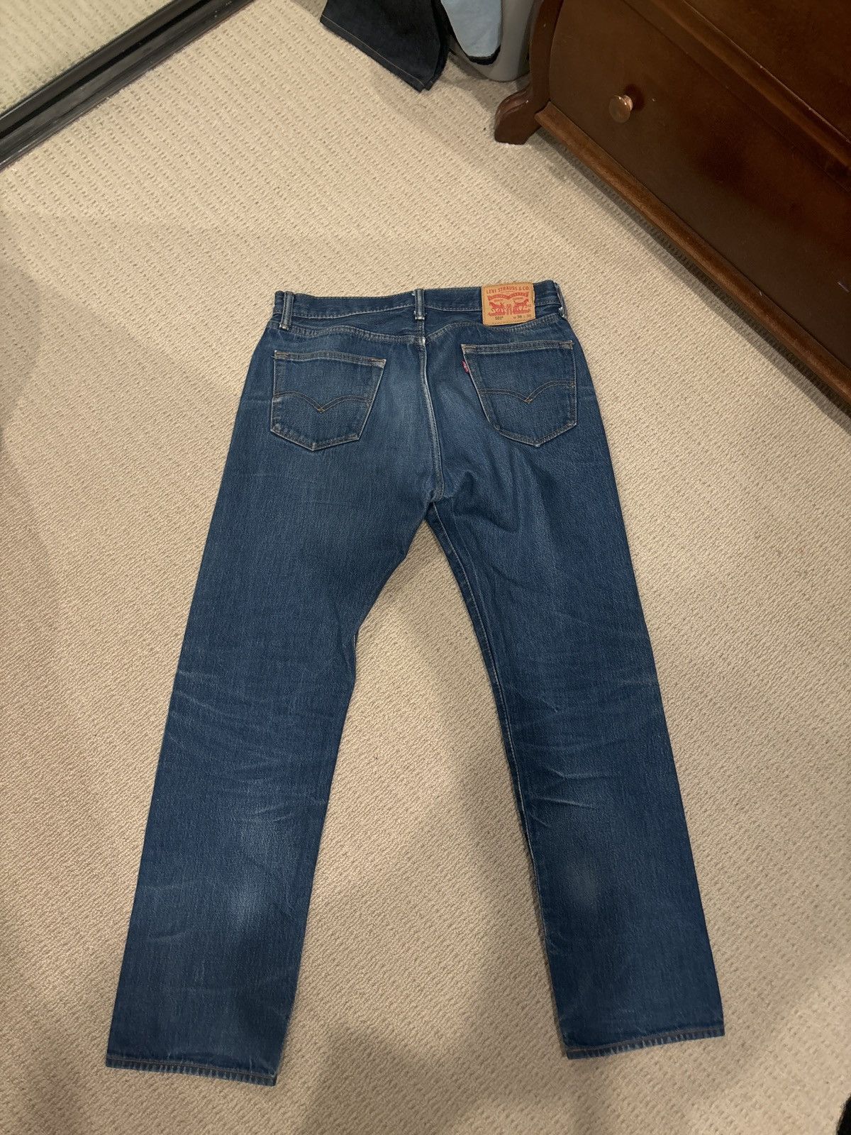 Levi's Vintage Clothing × Vintage Vintage levi 501 blue denim Size US 36 / EU 52 - 1 Thumbnail
