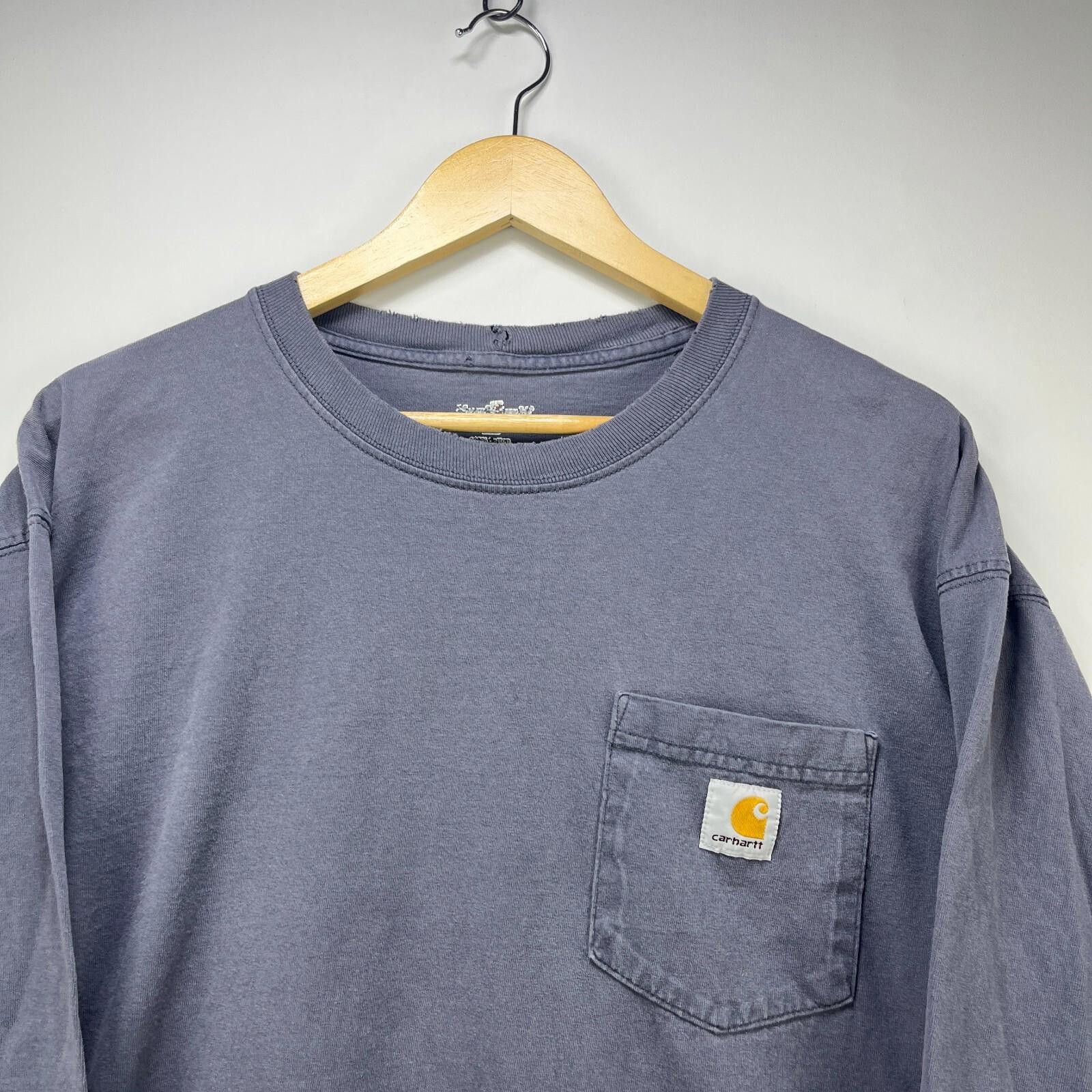 Carhartt Vintage Y2K Carhartt Sun Faded Long Sleeve Shirt XL Size US XL / EU 56 / 4 - 2 Thumbnail