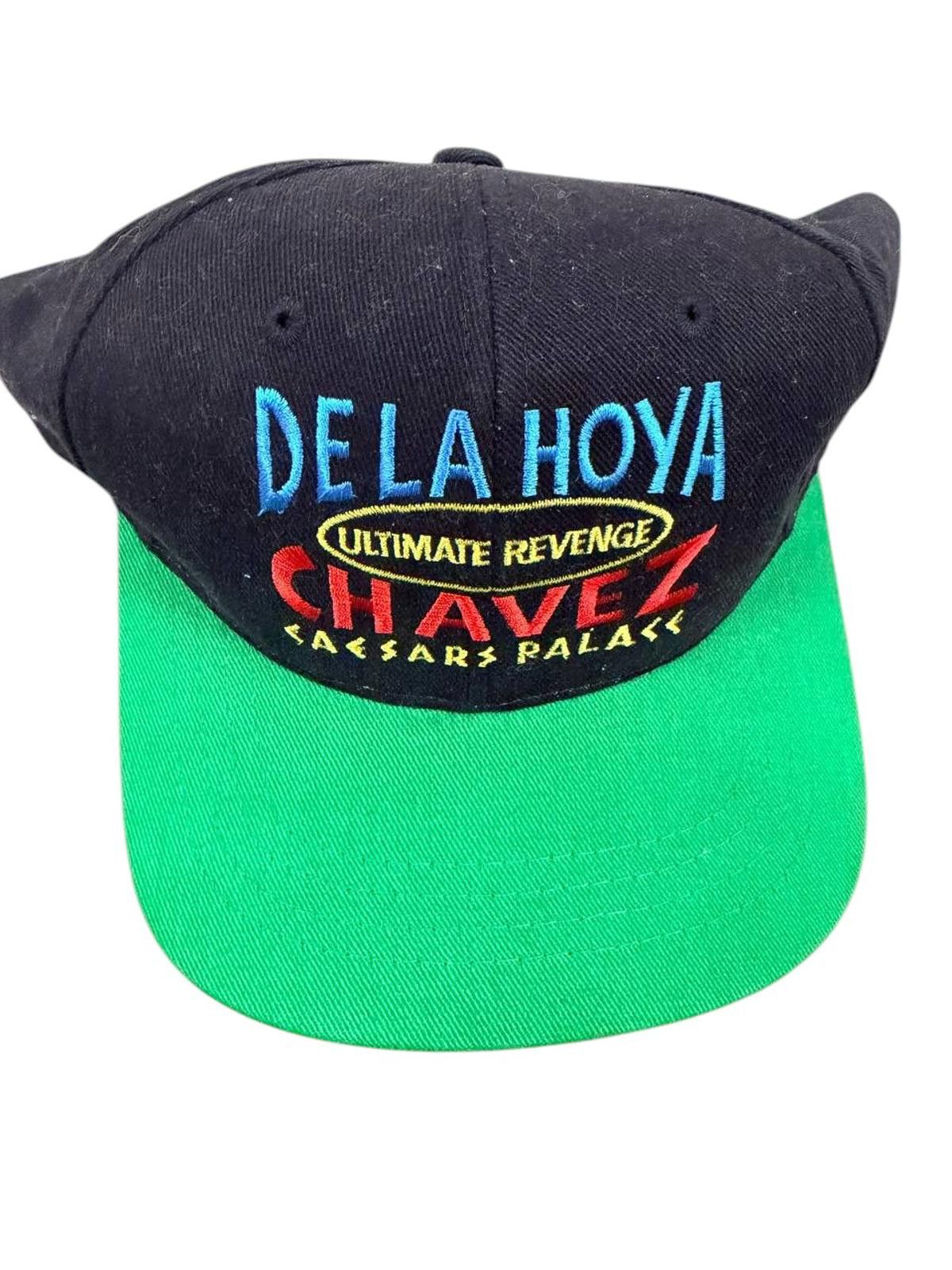Other Vintage De La Hoya vs. Chavez II "Ultimate Revenge" Hat Size ONE SIZE - 1 Thumbnail