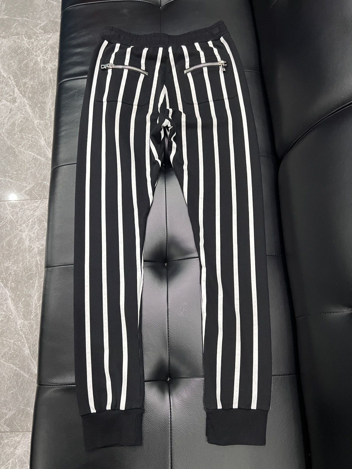 Balmain Balmain Striped Casual Trousers Size US 32 / EU 48 - 2 Thumbnail
