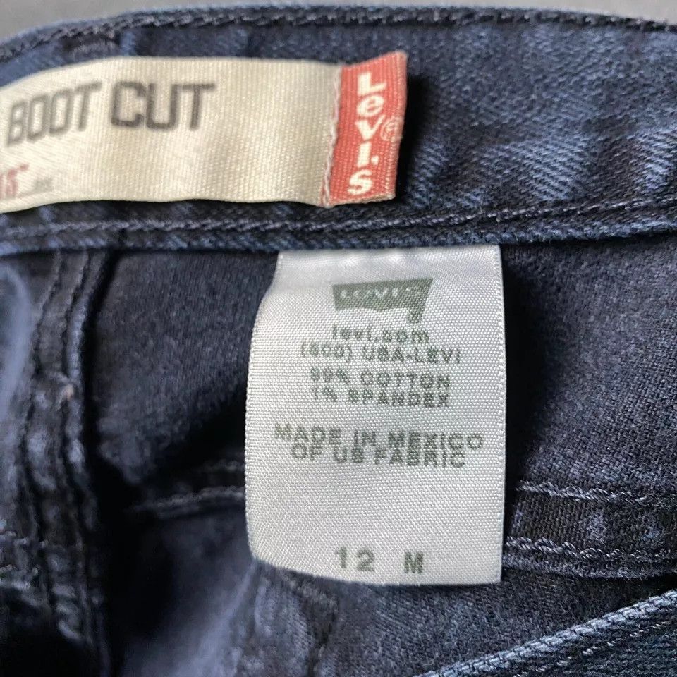 Levi's Levi's Jeans Women's 12 M 515 Bootcut Cotton1 10" Rise Size 34" / US 12 / IT 48 - 7 Thumbnail
