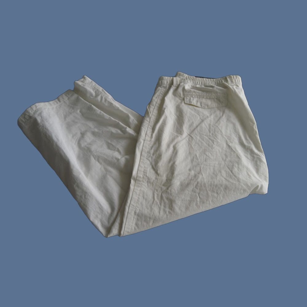 Weatherproof VINTAGE Weatherproof Pants Mens XL White Nylon Spandex Comfort Zip Front Casual 32in Inseam Slashed Pockets Classic Tech Pant Size US 36 / EU 52 - 1 Thumbnail
