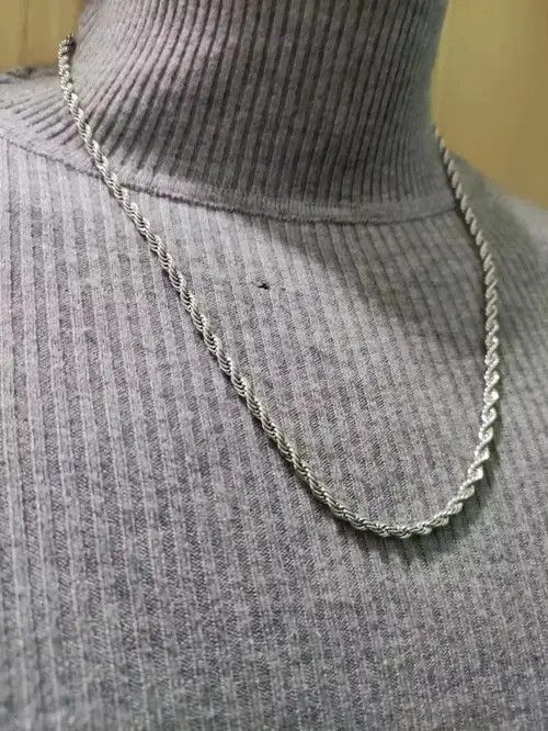 Vintage Punk gothic necklace vintage chain Size ONE SIZE - 3 Thumbnail
