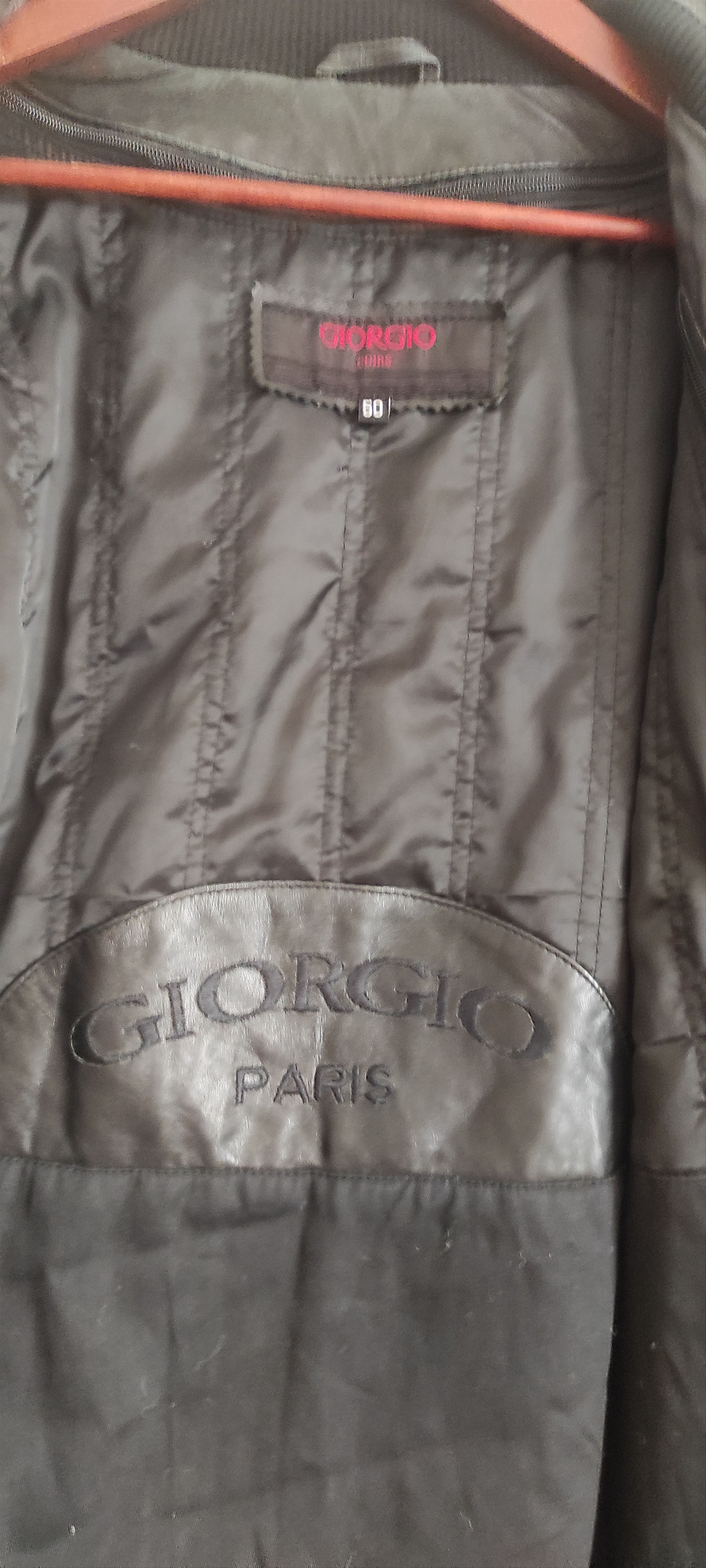Genuine Leather Giorgio Paris Lamp Skin Soft Leather Moto Jacket Size L Size US L / EU 52-54 / 3 - 16 Thumbnail