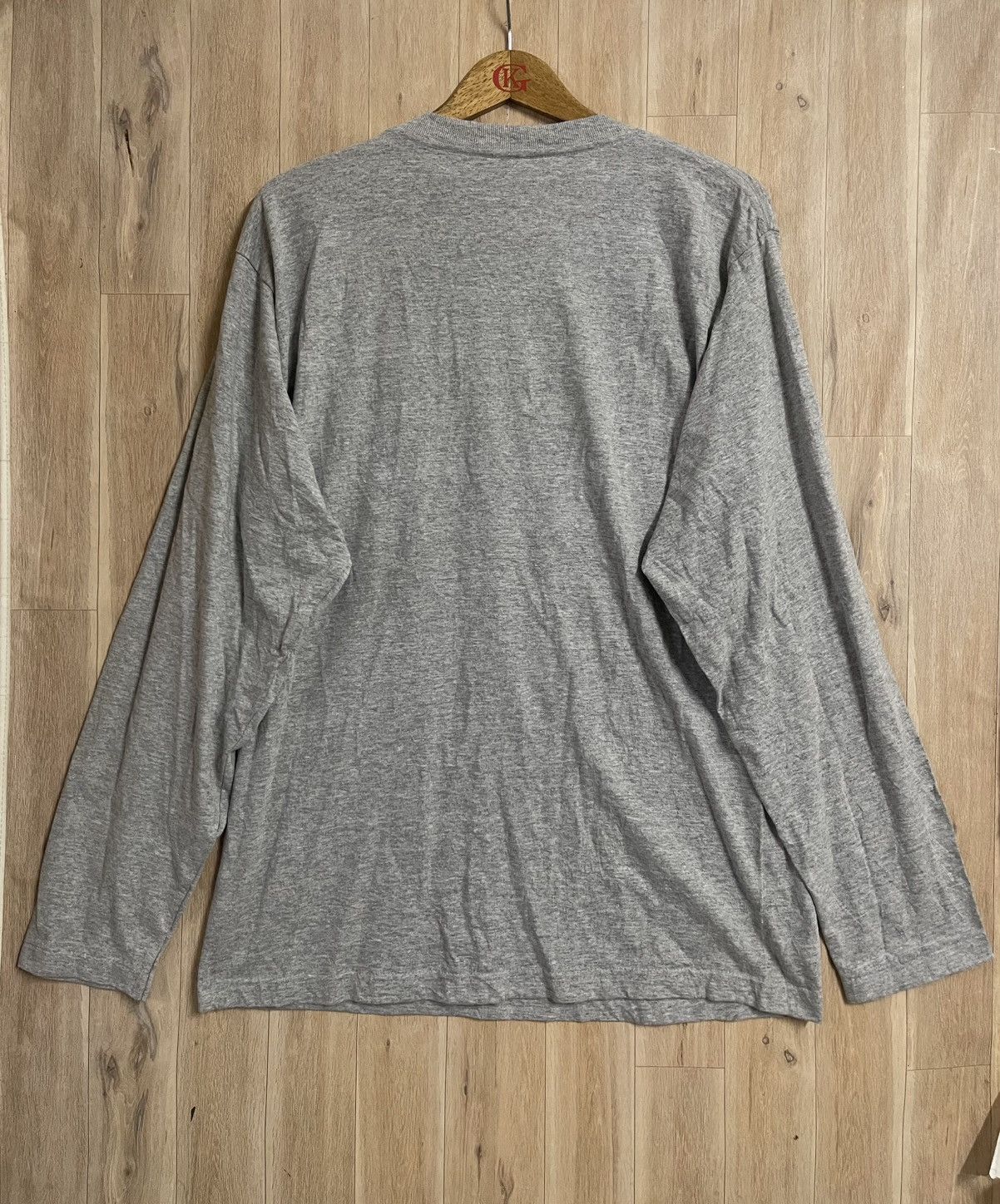 Calvin Klein 205W39NYC Vintage Calvin Klien LS T Shirt Size M Made in USA Spellout Size US M / EU 48-50 / 2 - 6 Thumbnail