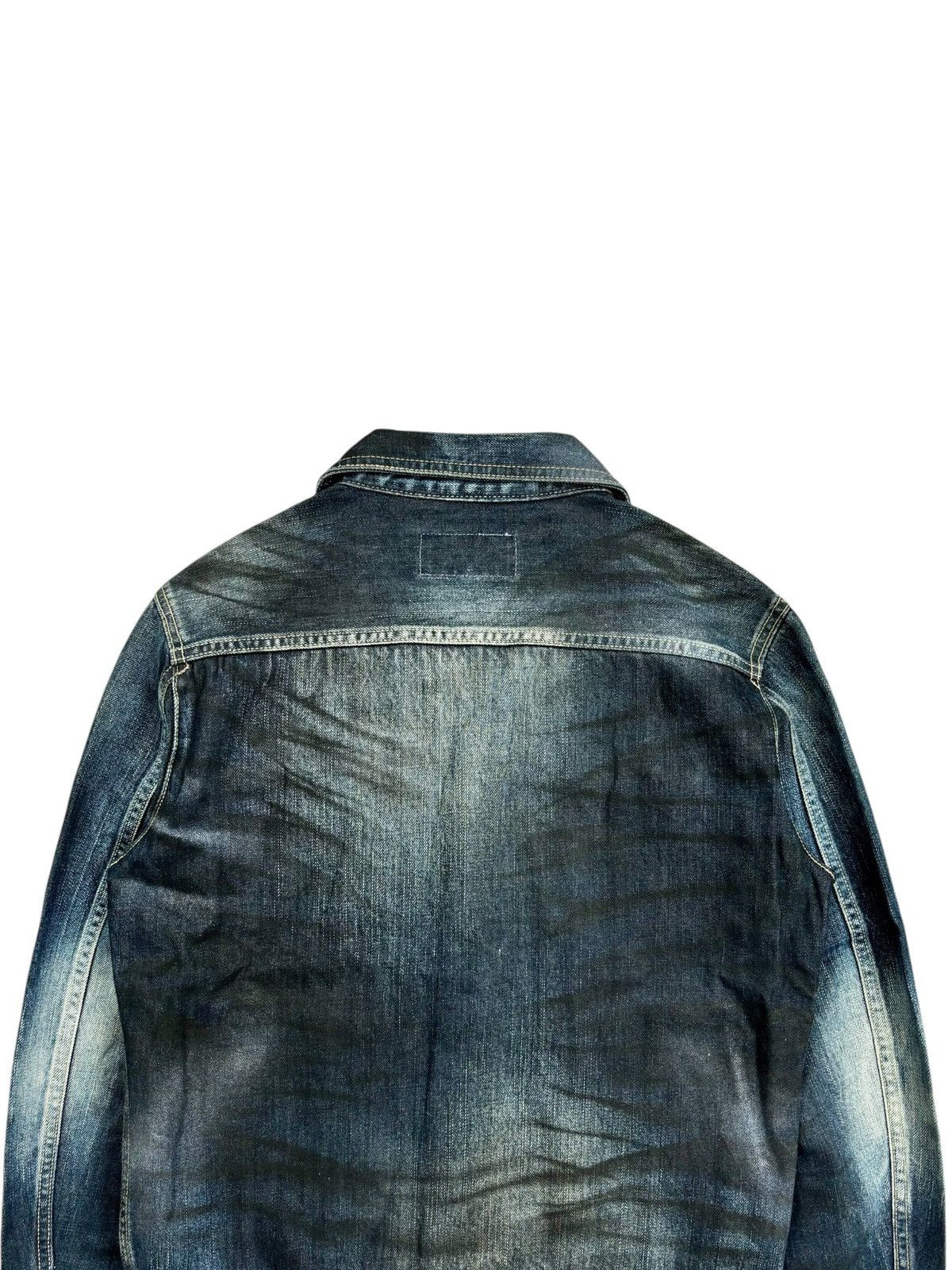 Tornado Mart 2000s Tornado Mart - Clawmark Denim Jacket Vkei Style Size US M / EU 48-50 / 2 - 4 Thumbnail