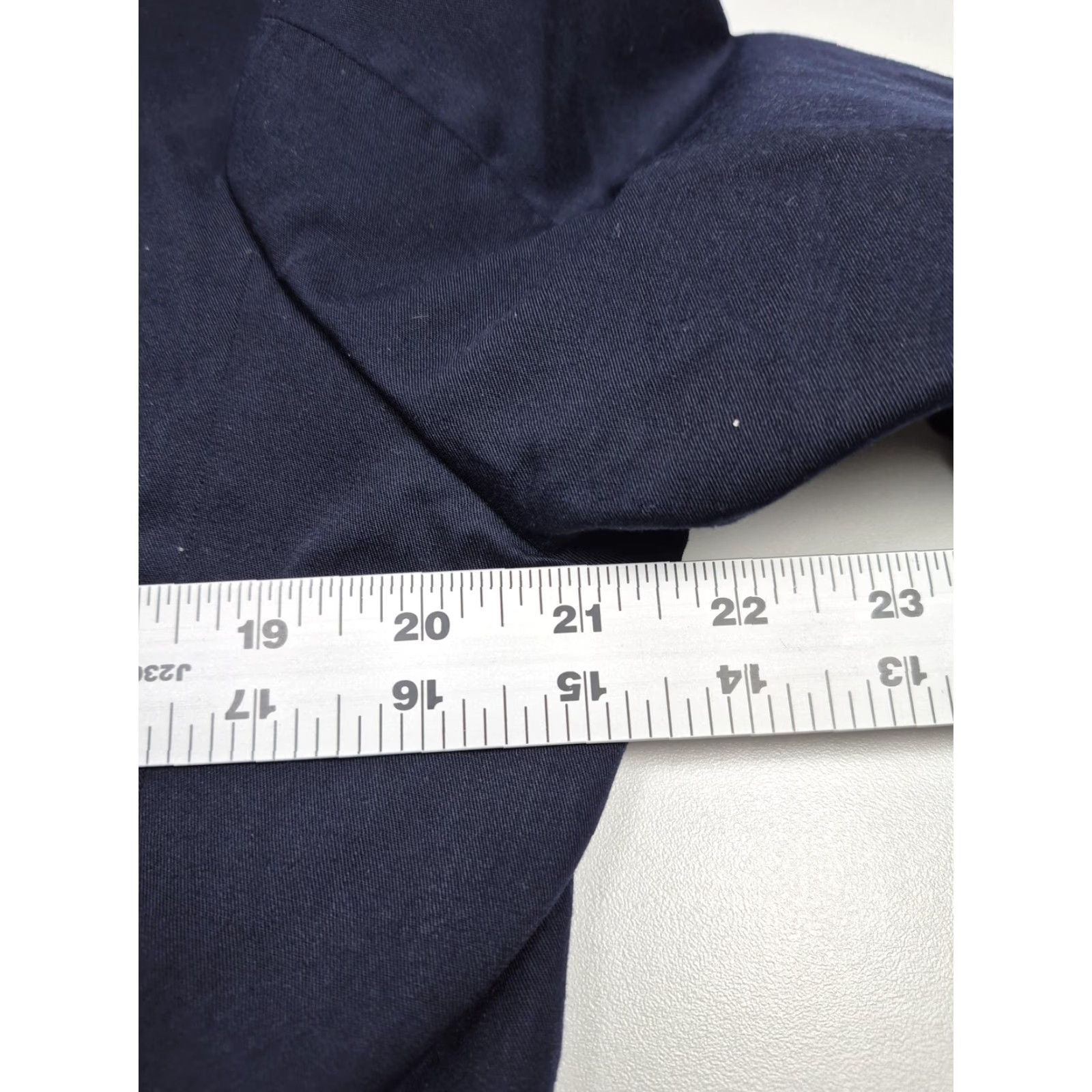 Maje Majer Sport Coat Mens 44 Blue Sea Island Cotton 2 Button Single-Breasted Blazer Jacket USA Size 44R - 7 Thumbnail