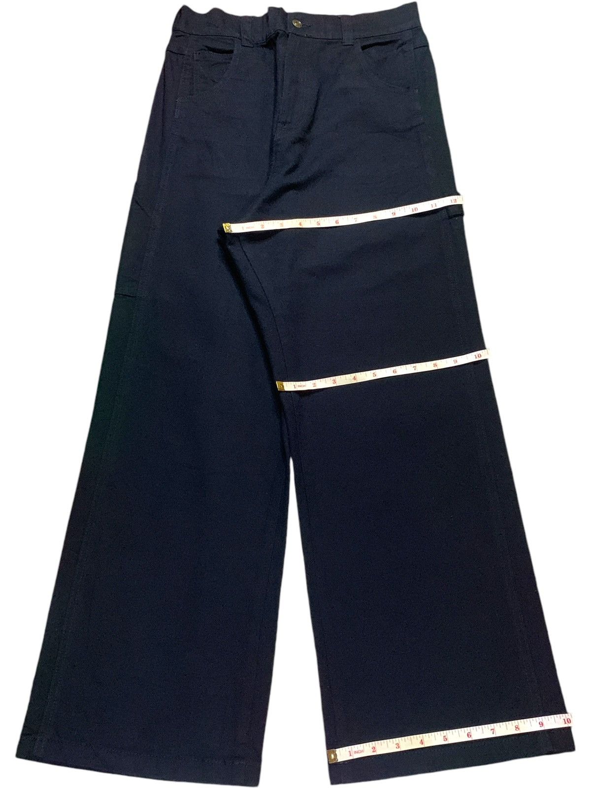 Japanese Brand Vintage Japanese Brand Black Baggy Carpenter Jeans Size US 27 - 14 Thumbnail