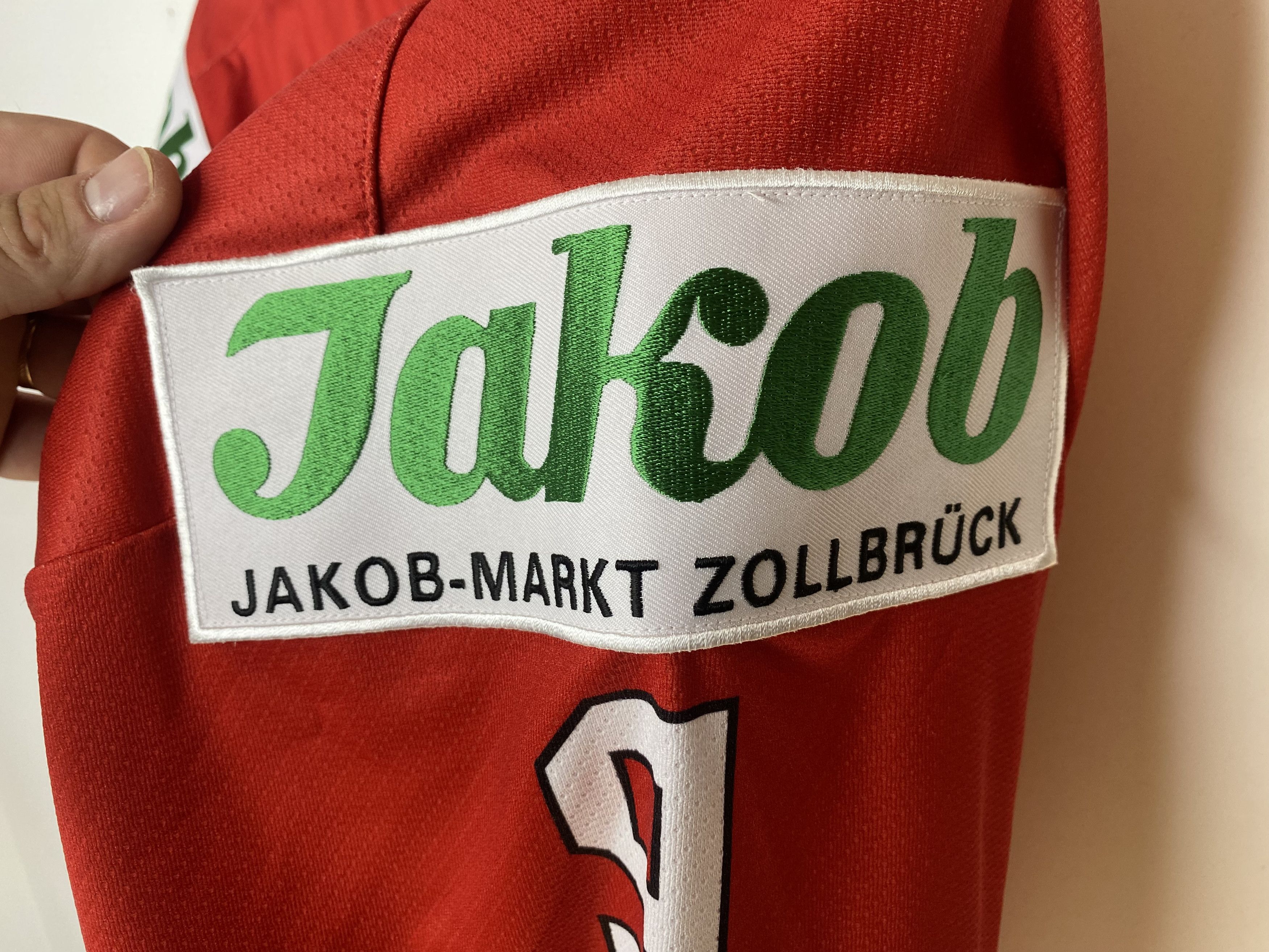 Nike #9 SWITZERLAND TEAM 2022 MATCH WORN ICE HOCKEY JERSEY SHIRT Size US L / EU 52-54 / 3 - 5 Thumbnail