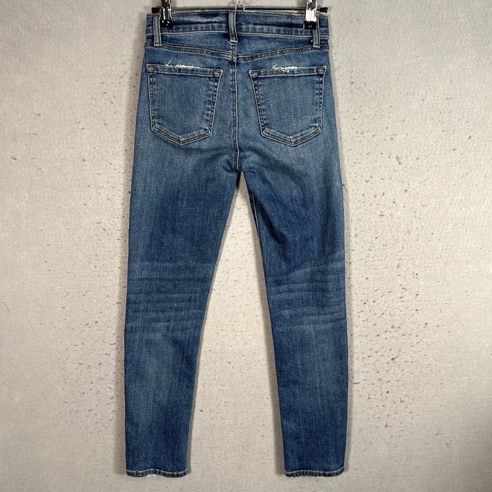 J Brand J BRAND Womens Mid-Rise Dark Blue Slim Crop Jeans 24 Waist Size 28" / US 6 / IT 42 - 2 Thumbnail